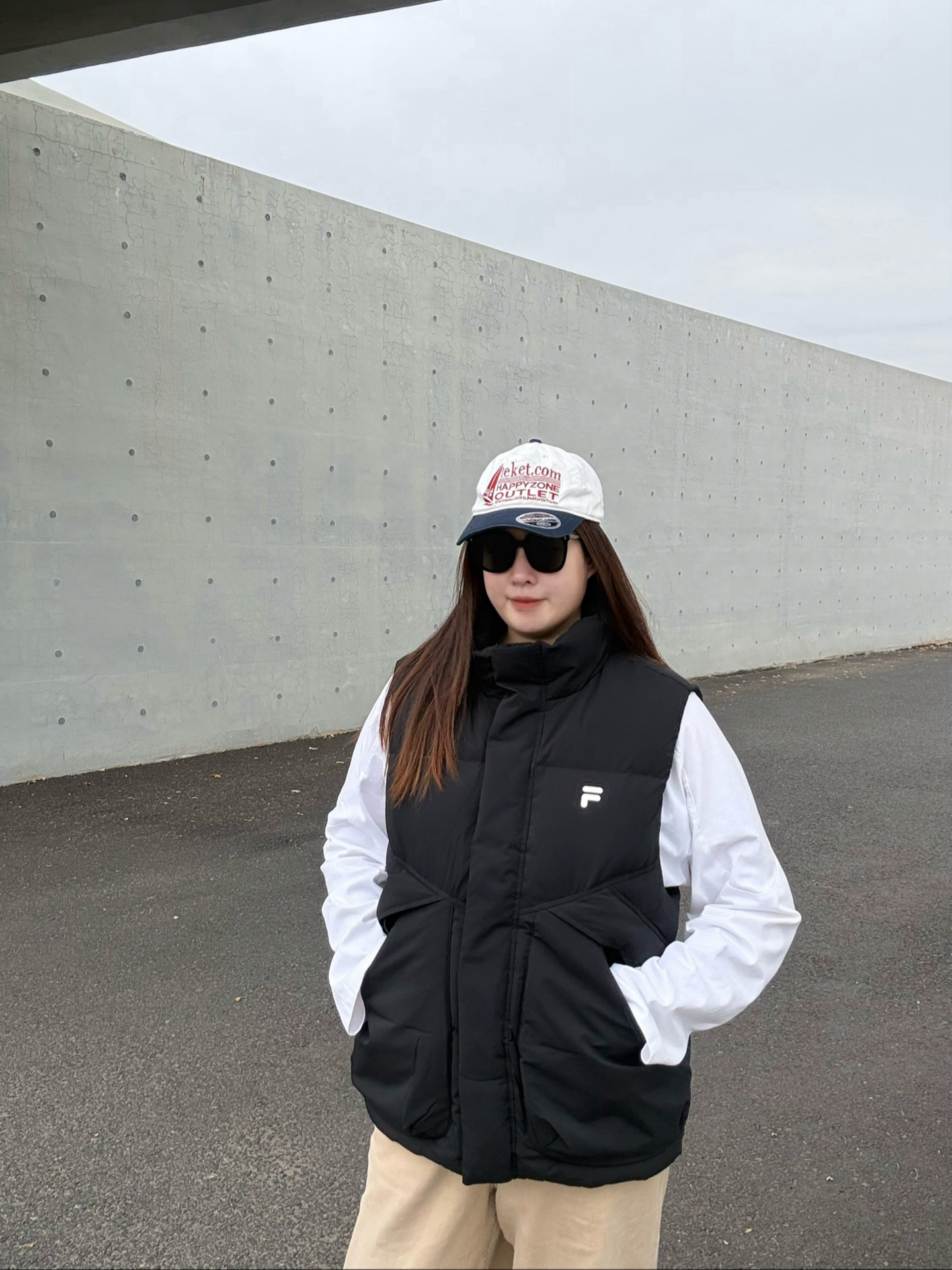 FILA FUSION马甲|早秋不费力松弛叠穿✨