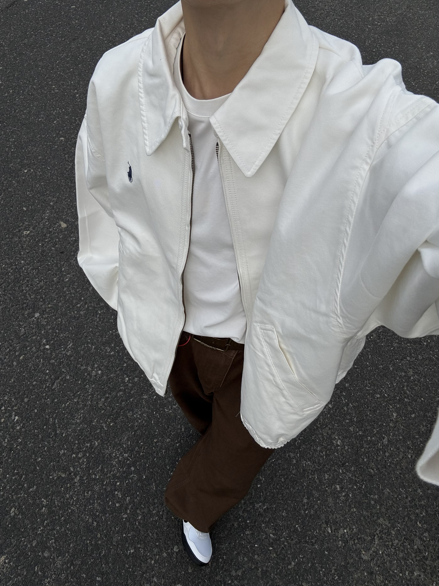 干净高级不费力|这件拉夫劳伦太会拿捏氛围💭