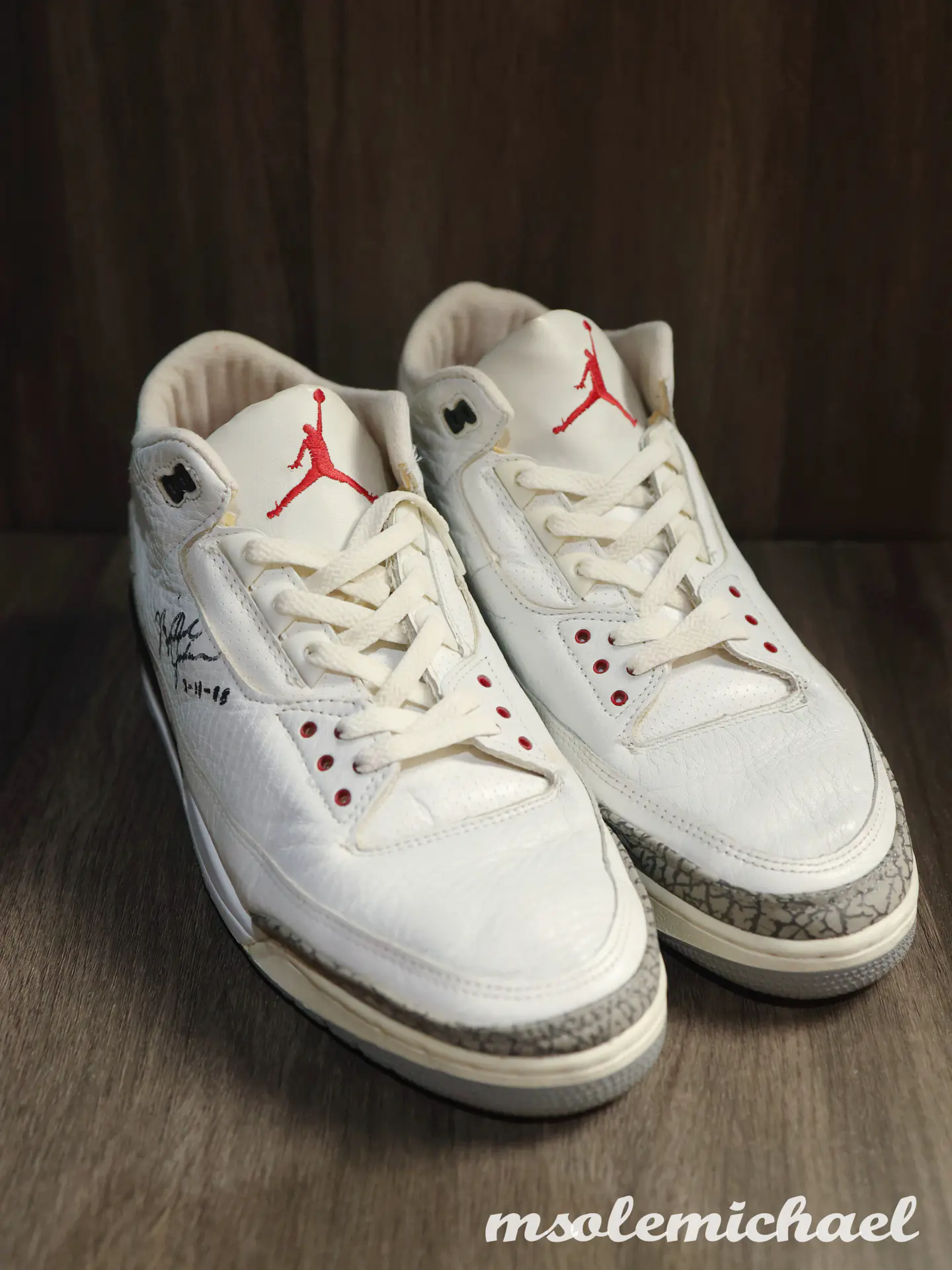 乔丹亲穿亲签 Air Jordan 3