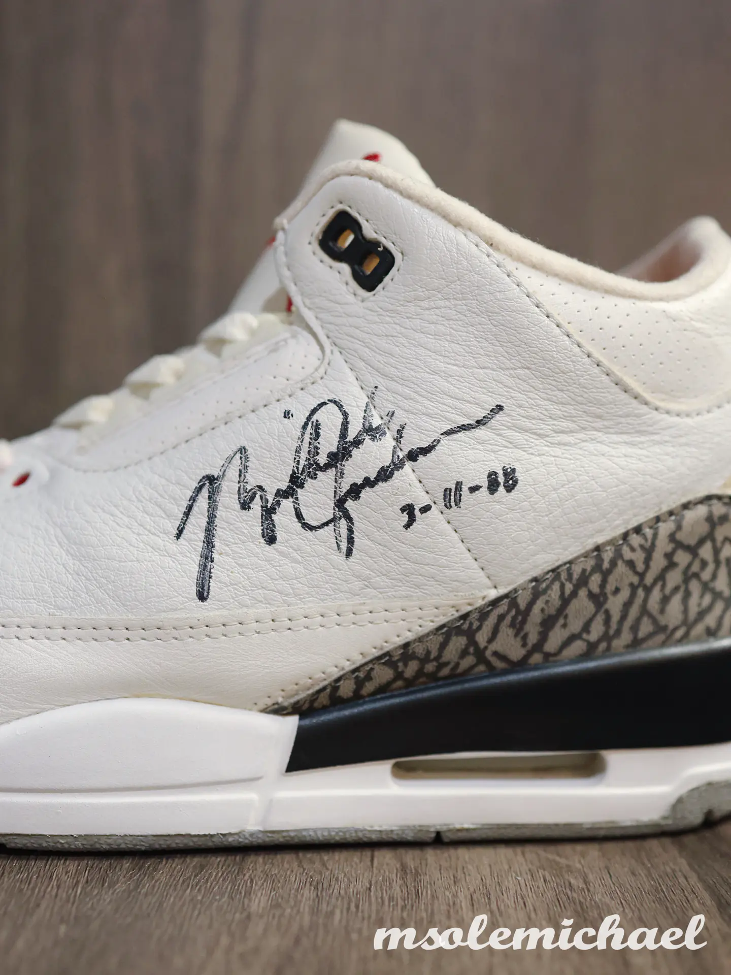乔丹亲穿亲签 Air Jordan 3