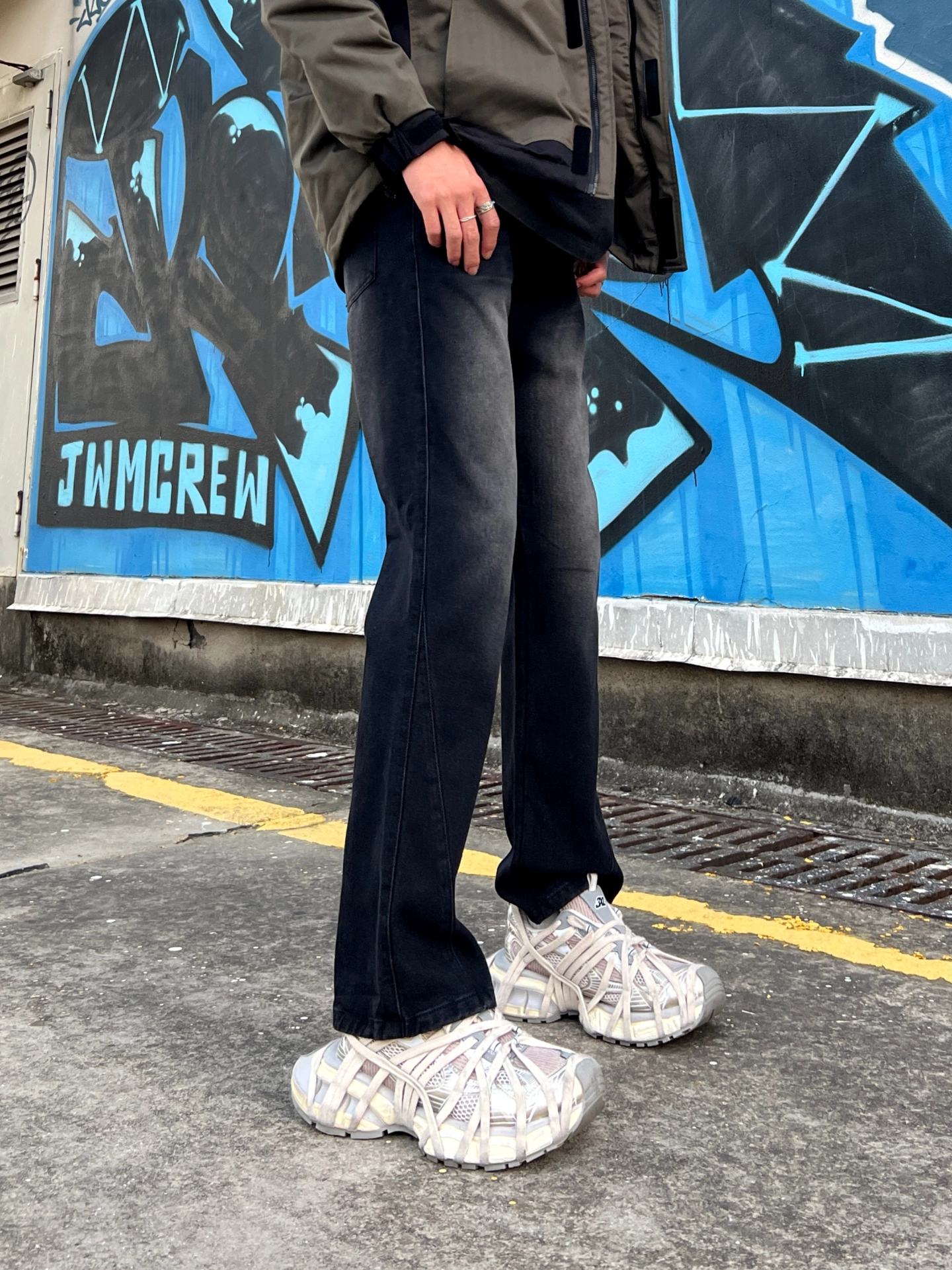 谁穿谁辣的渐变牛仔裤👖