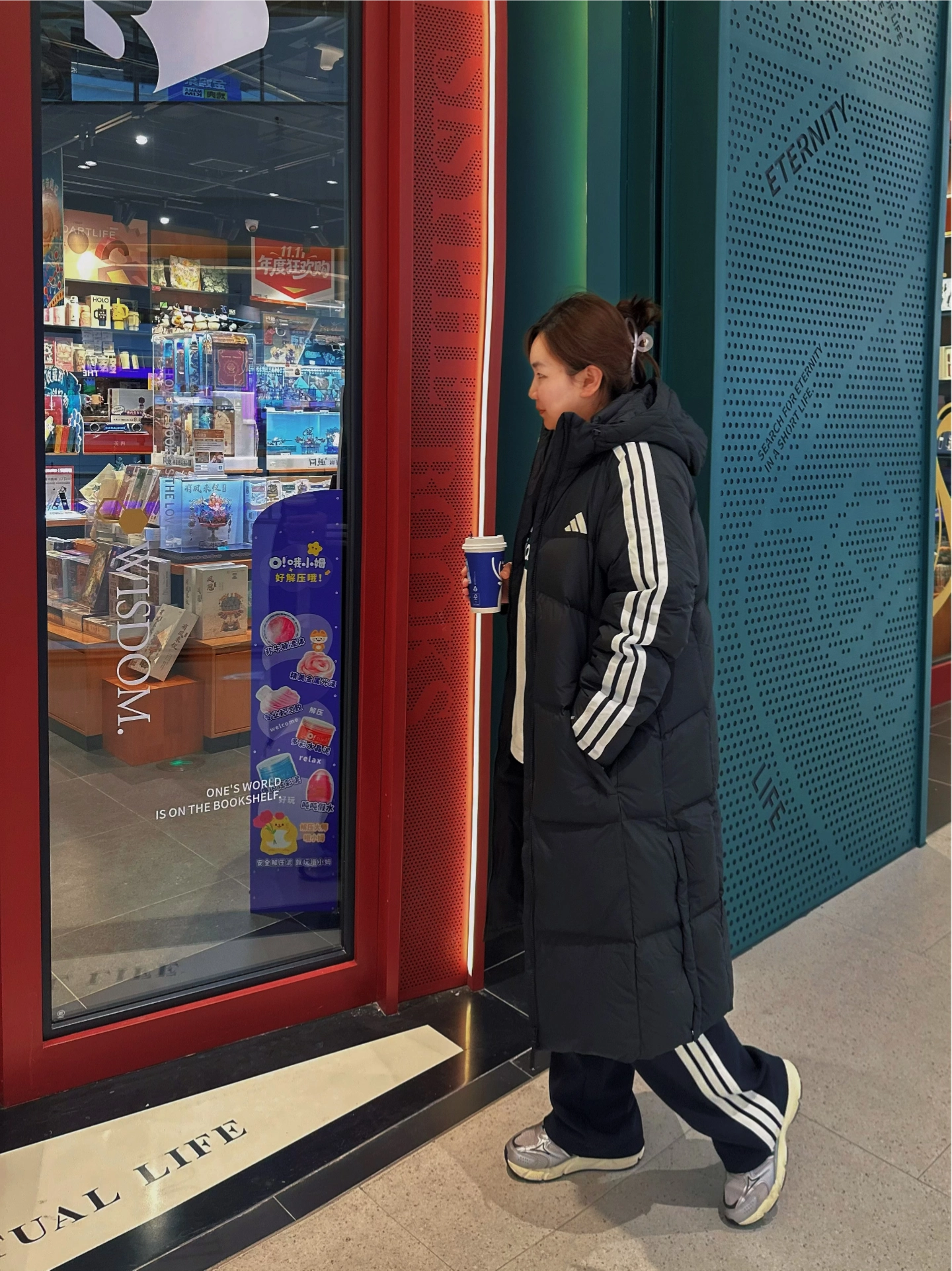 微胖星人爱惨的长款羽绒服🥳