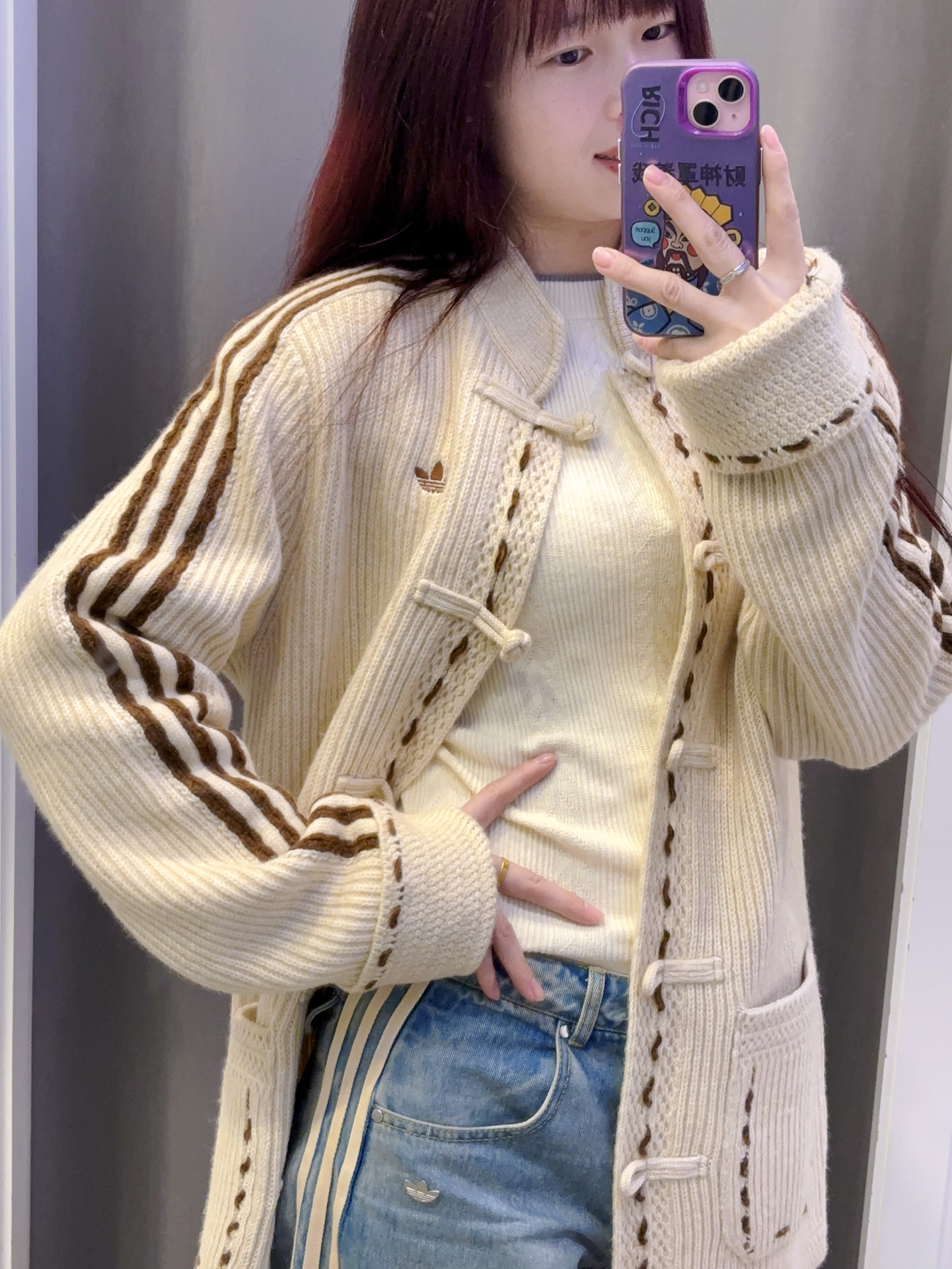 新中式针织开衫，一整个爱住🥰