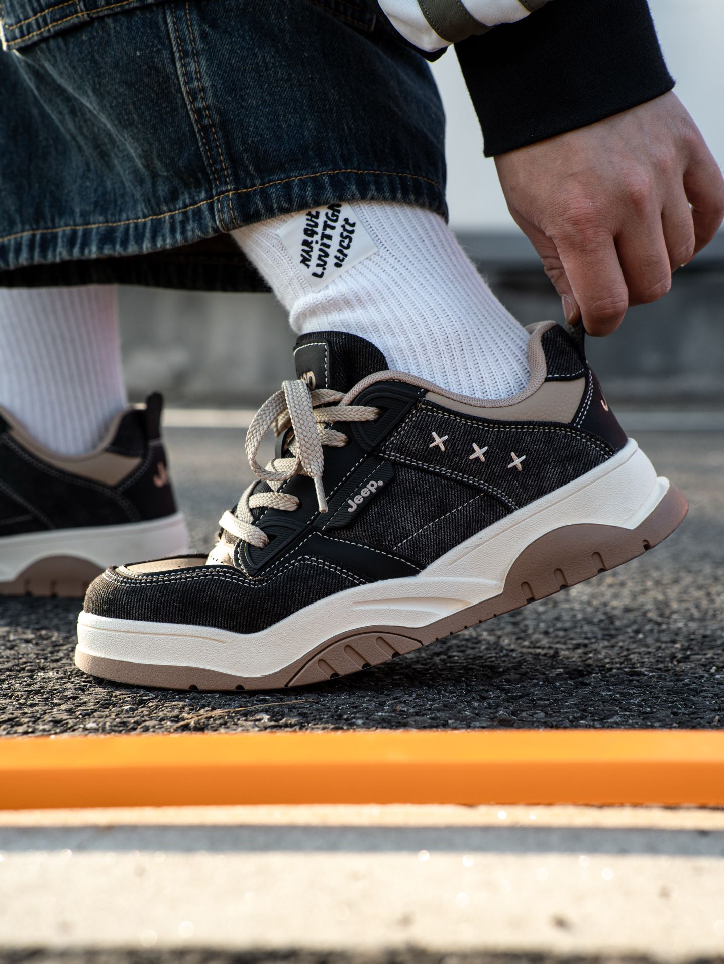 "做旧牛仔"🤠➕版型ok＝工装穿搭质感在线‼️