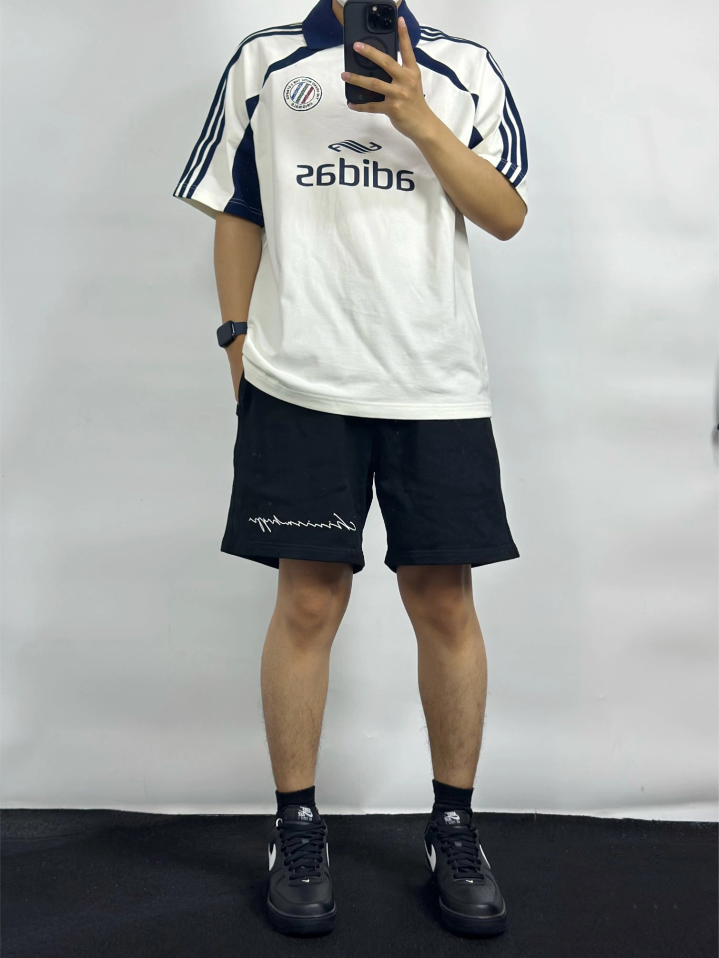 三叶草这件Polo，穿上直接‘焊’出Cleanfit毕业证！👔