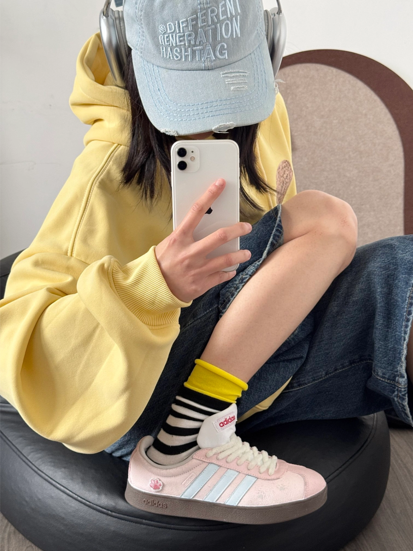 粉蓝撞色拿捏春日松弛感🎀