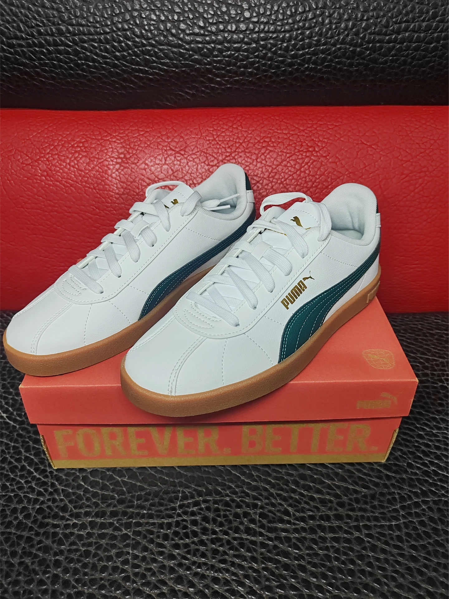 白绿配色好绝！这双板鞋复古又时髦👟