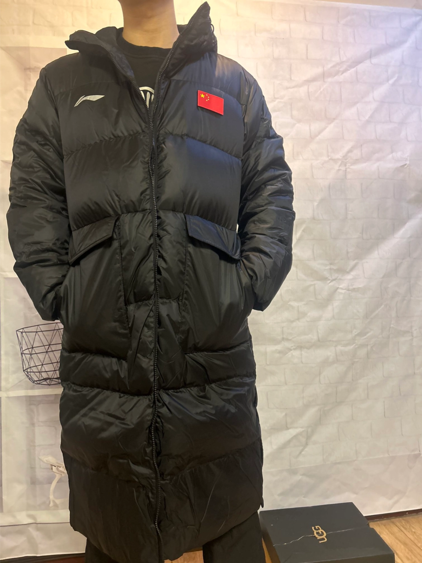 180穿到膝盖的长款羽绒服