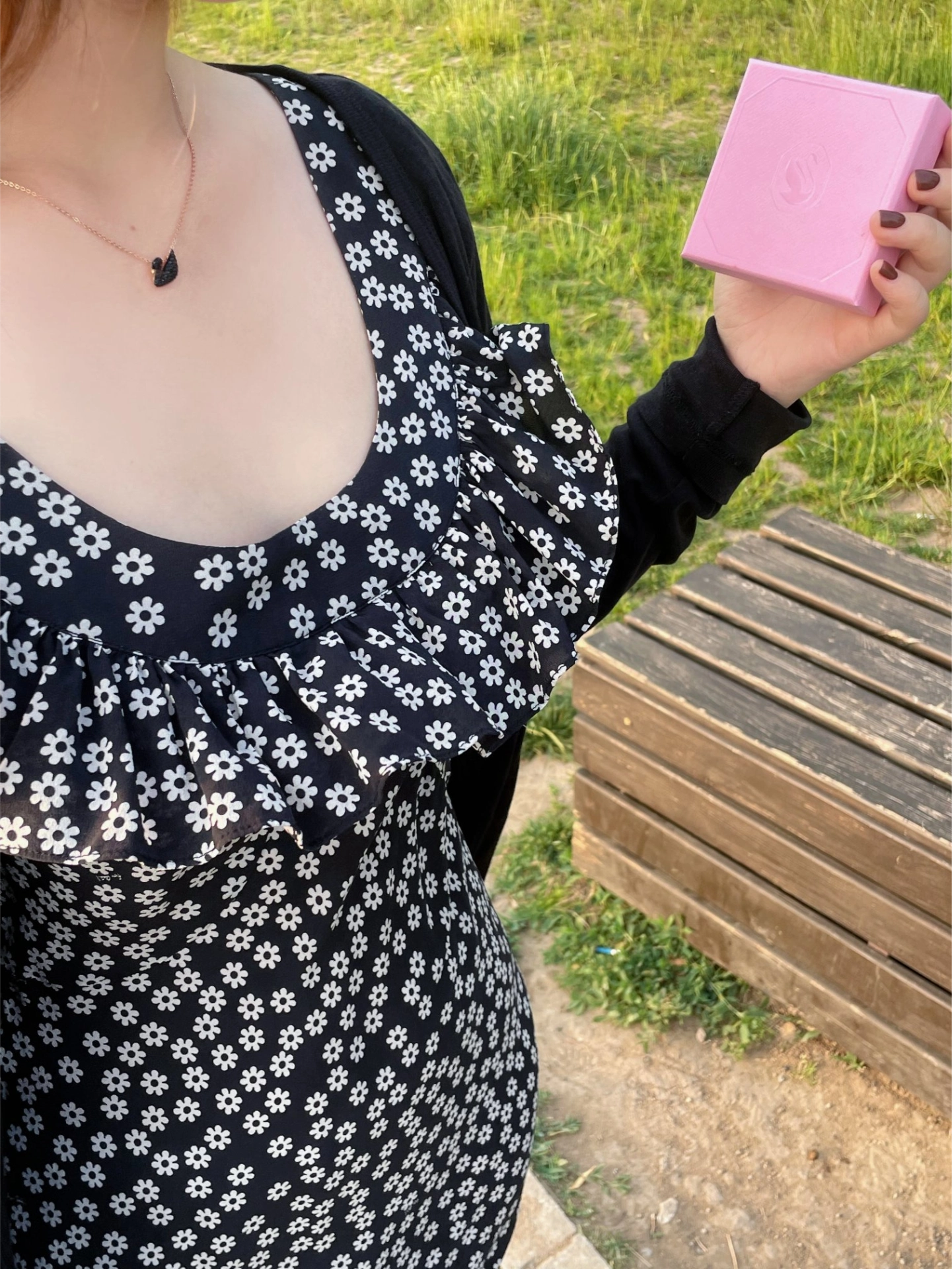 春夏贵气感全靠这条锁骨链撑住🎀