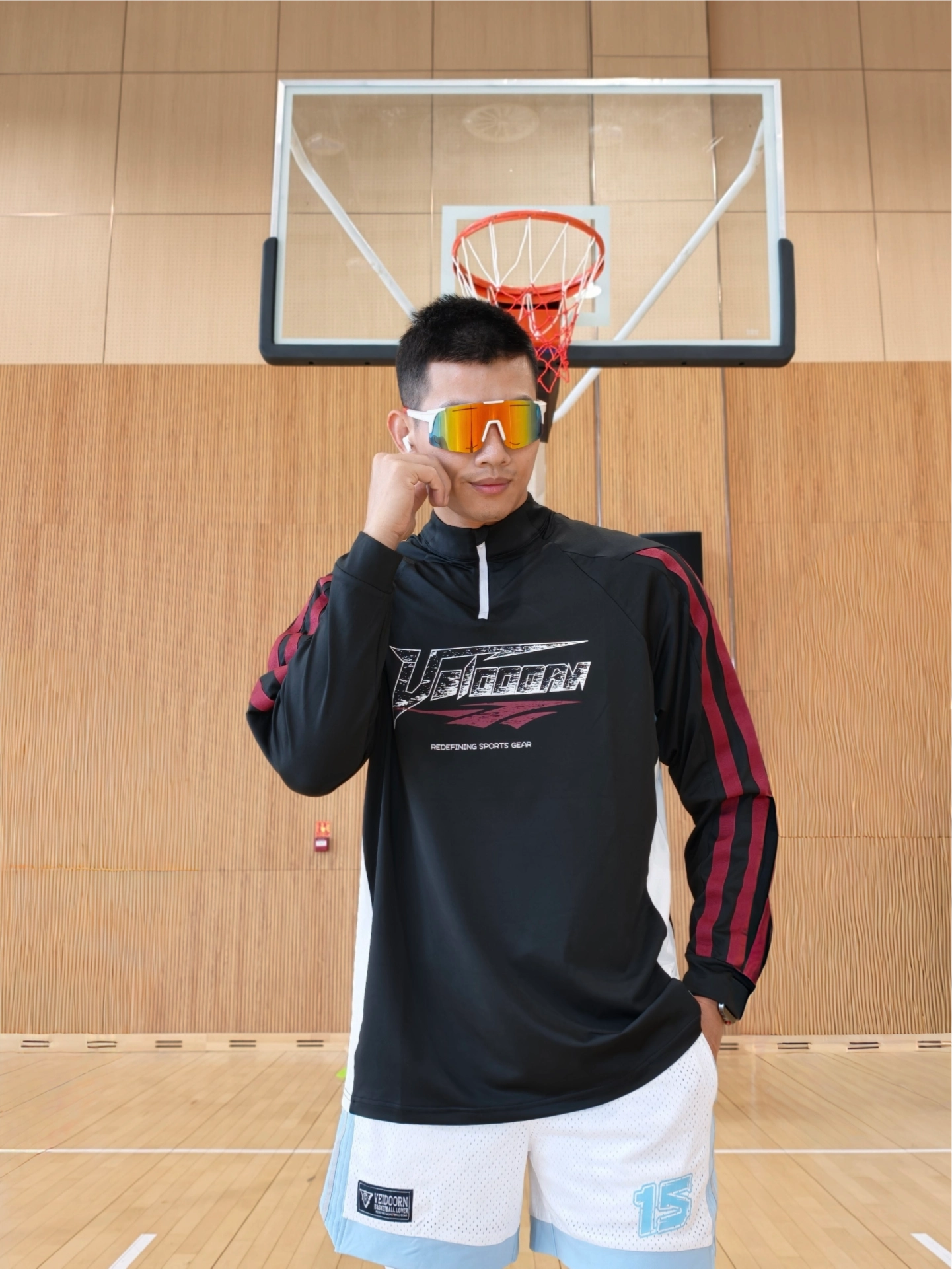 🏀篮球男孩早春训练穿搭｜炽焰半拉链绝了🔥