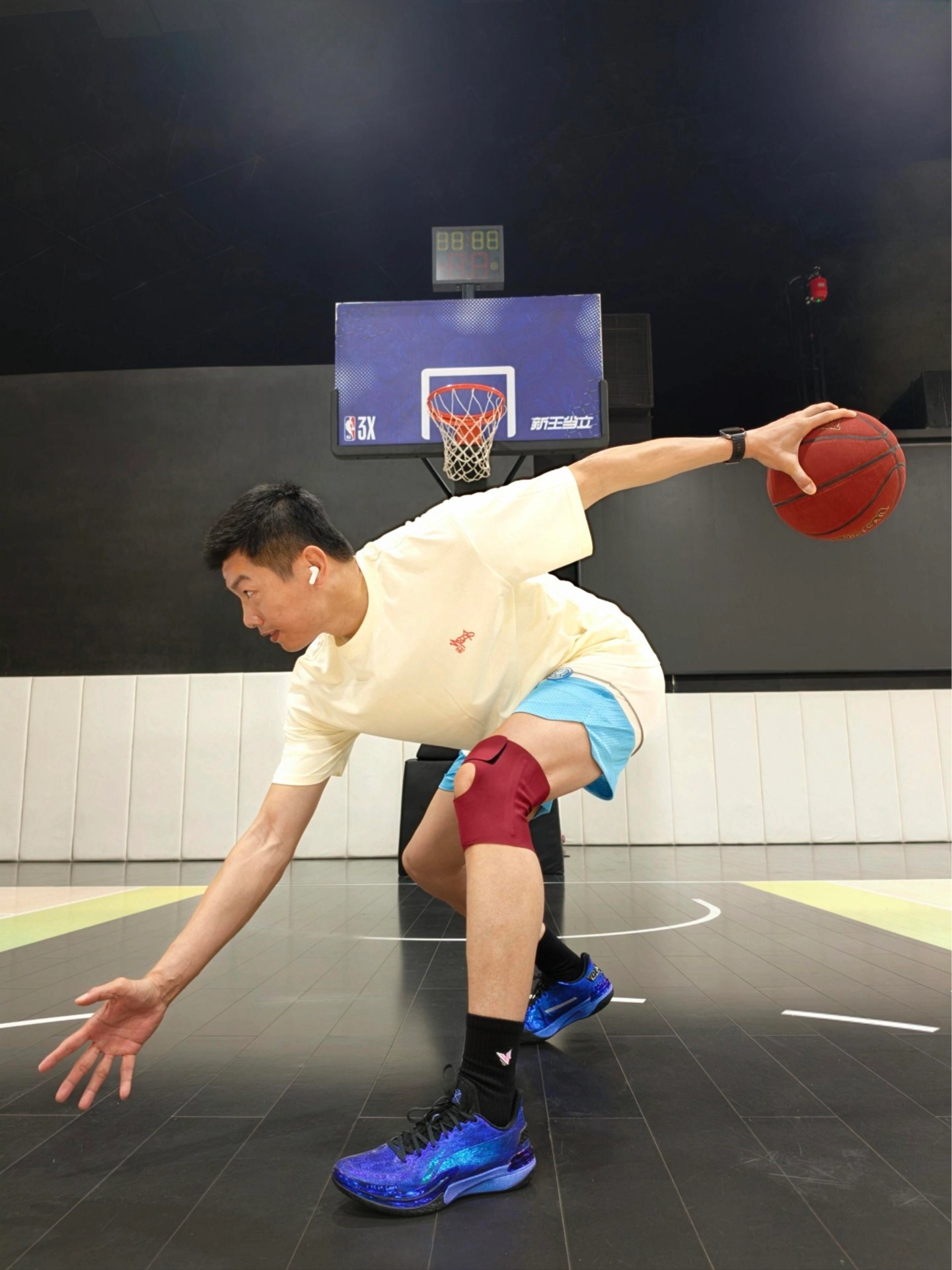 🤕伤后重返球场✨全靠这款护膝给我稳稳安全感⛹🏻‍♂️
