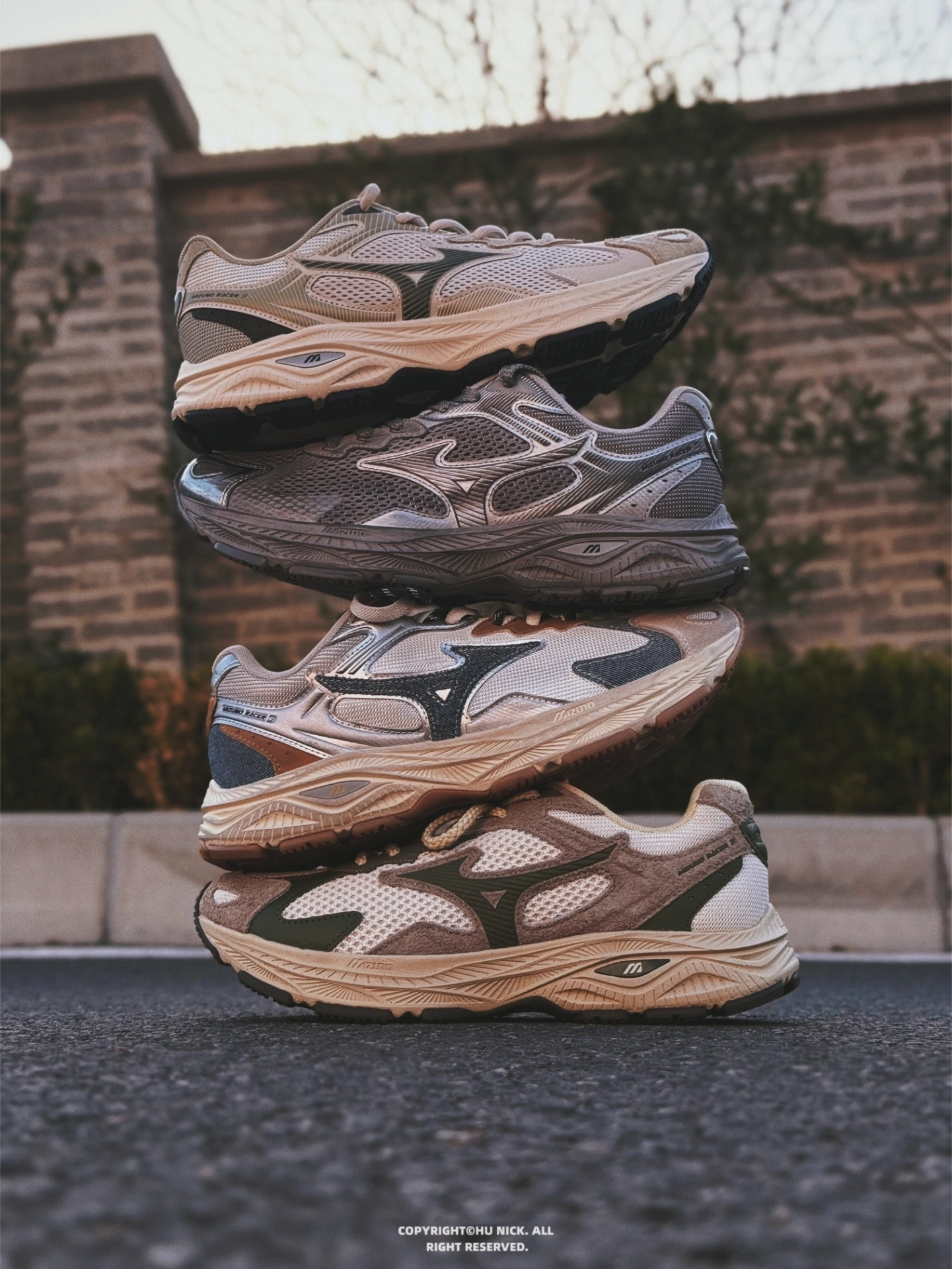 我的日常主力鞋 美津浓Racer S 四色合集