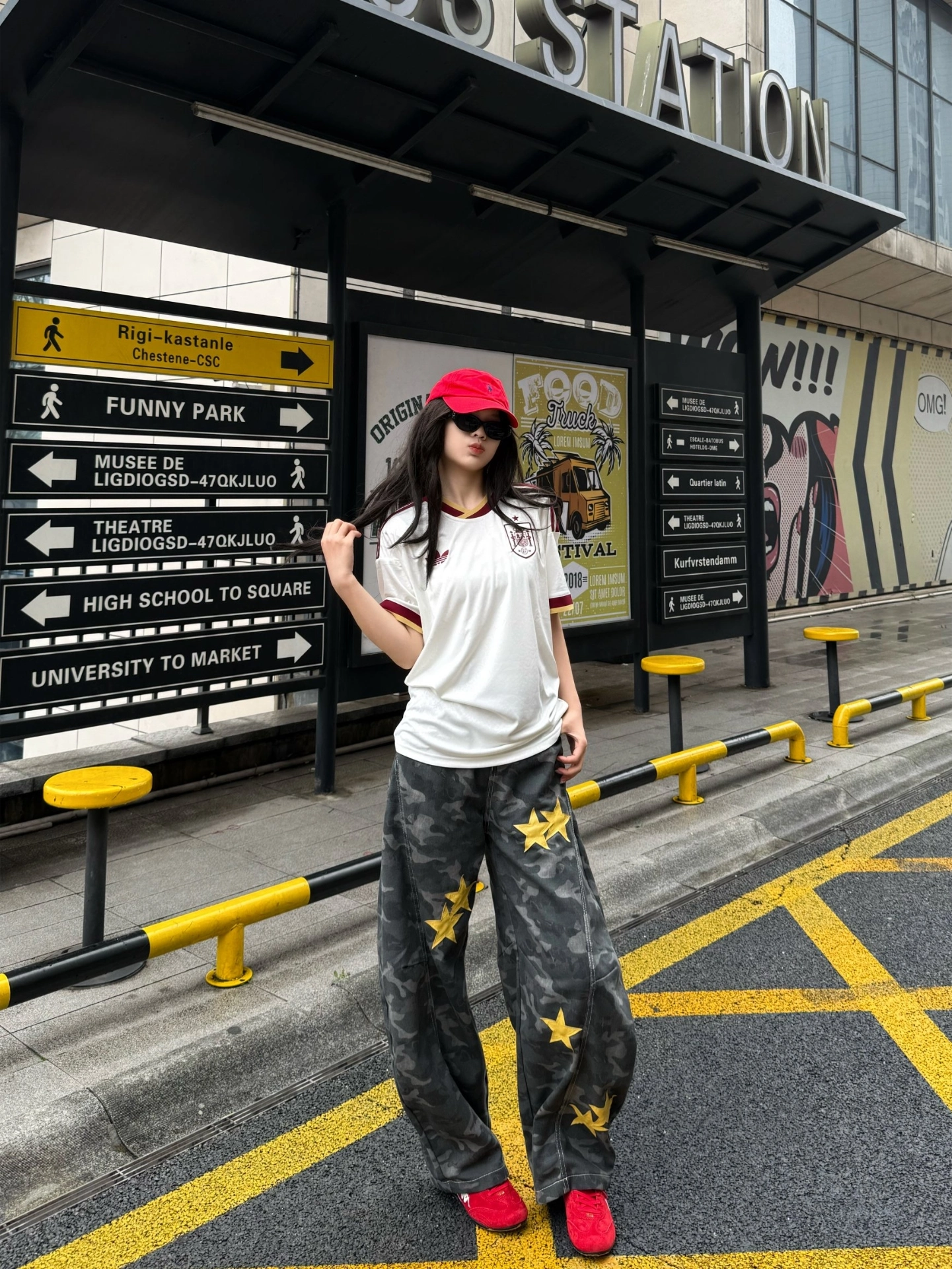复古球衣穿搭|解锁街头潮酷感🎯