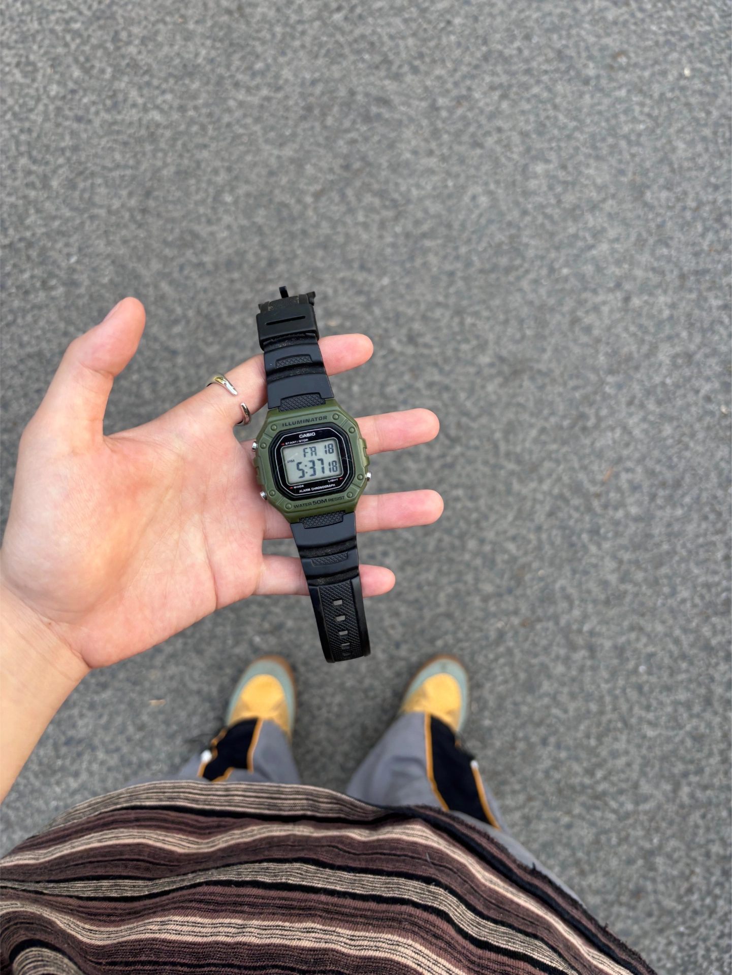 好喜欢卡西欧这款手表⌚️