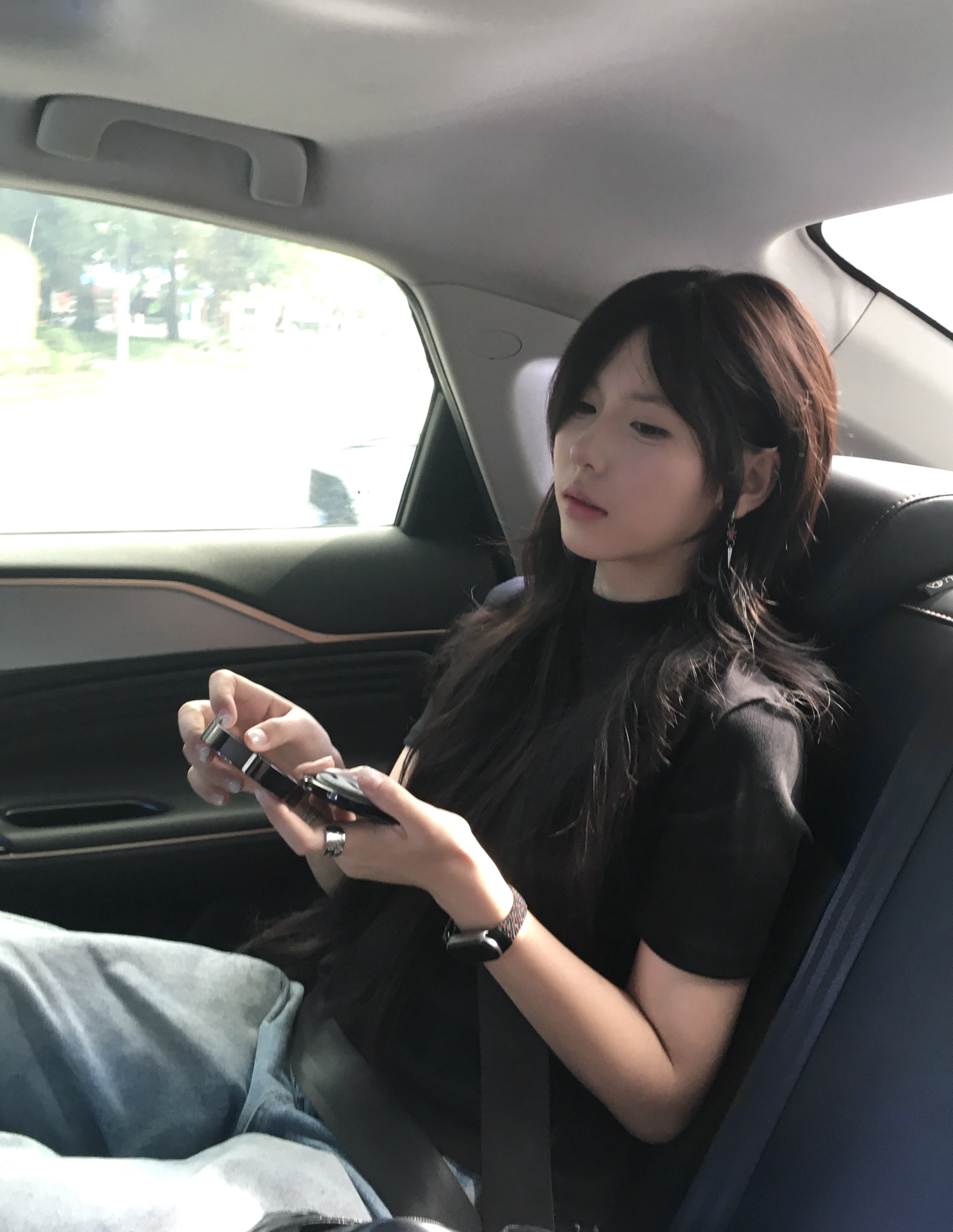 秋日忧郁感|不会出错的黑T🖤
