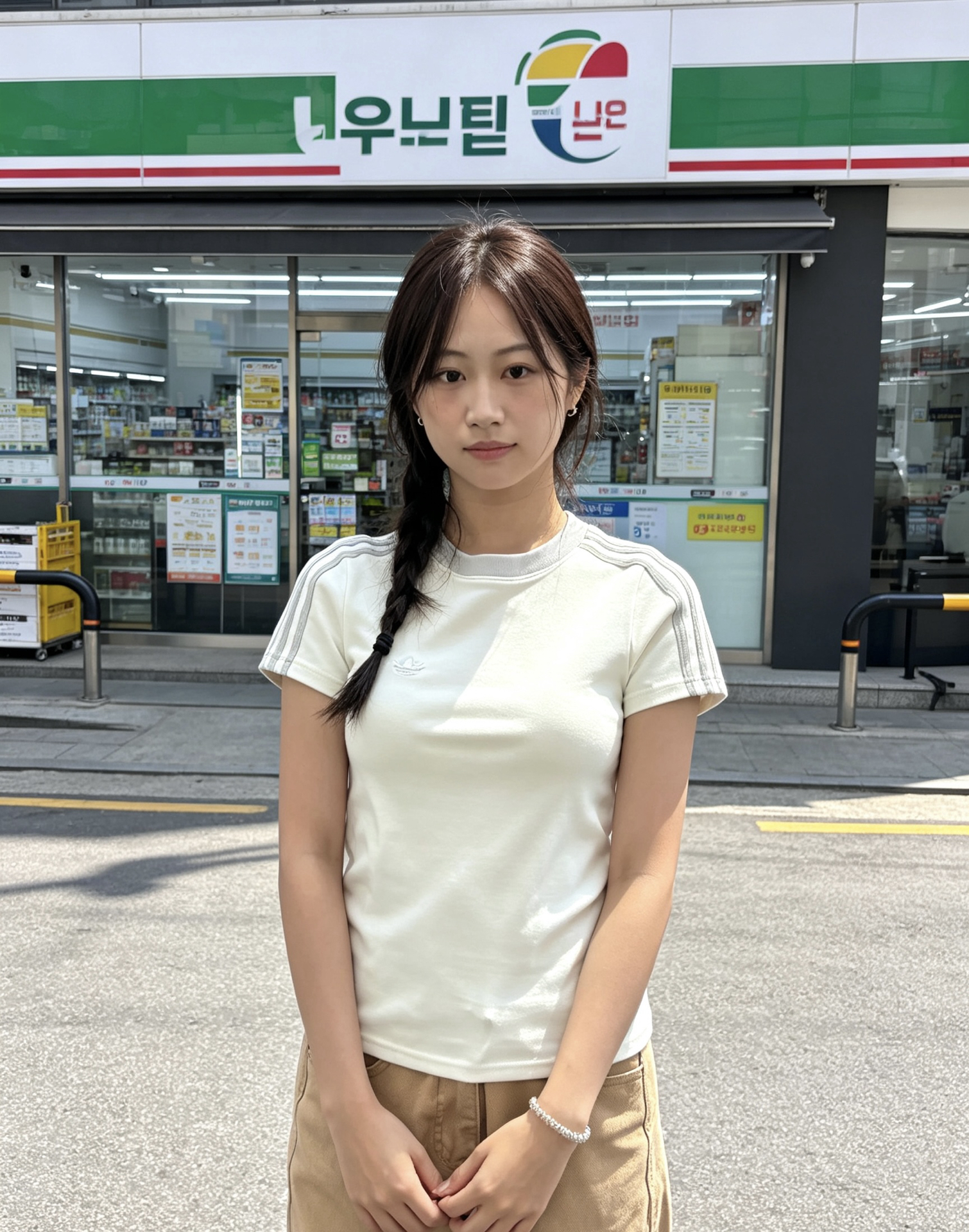 韩系感基础tee,衣柜刚需!