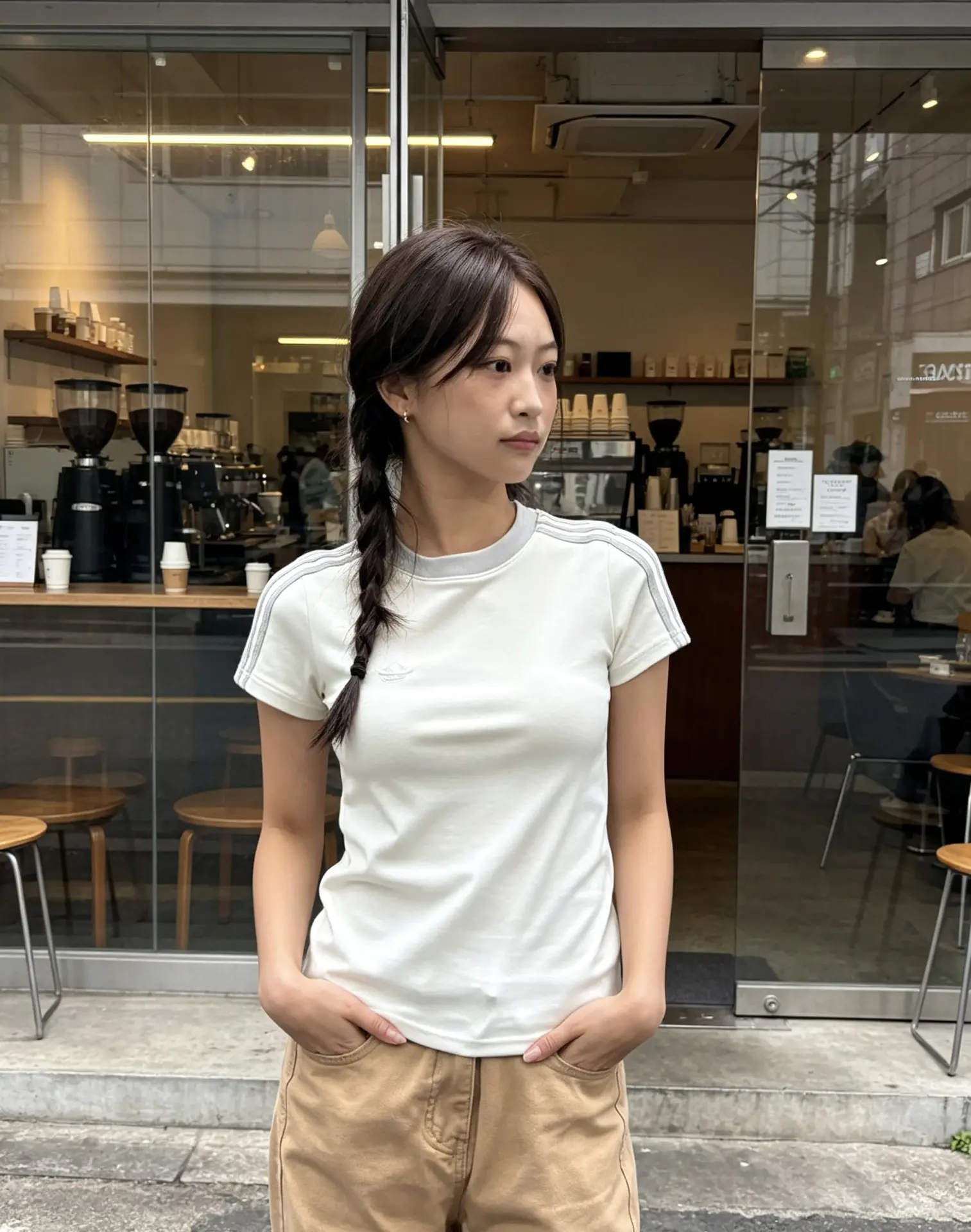 韩系感基础tee,衣柜刚需!