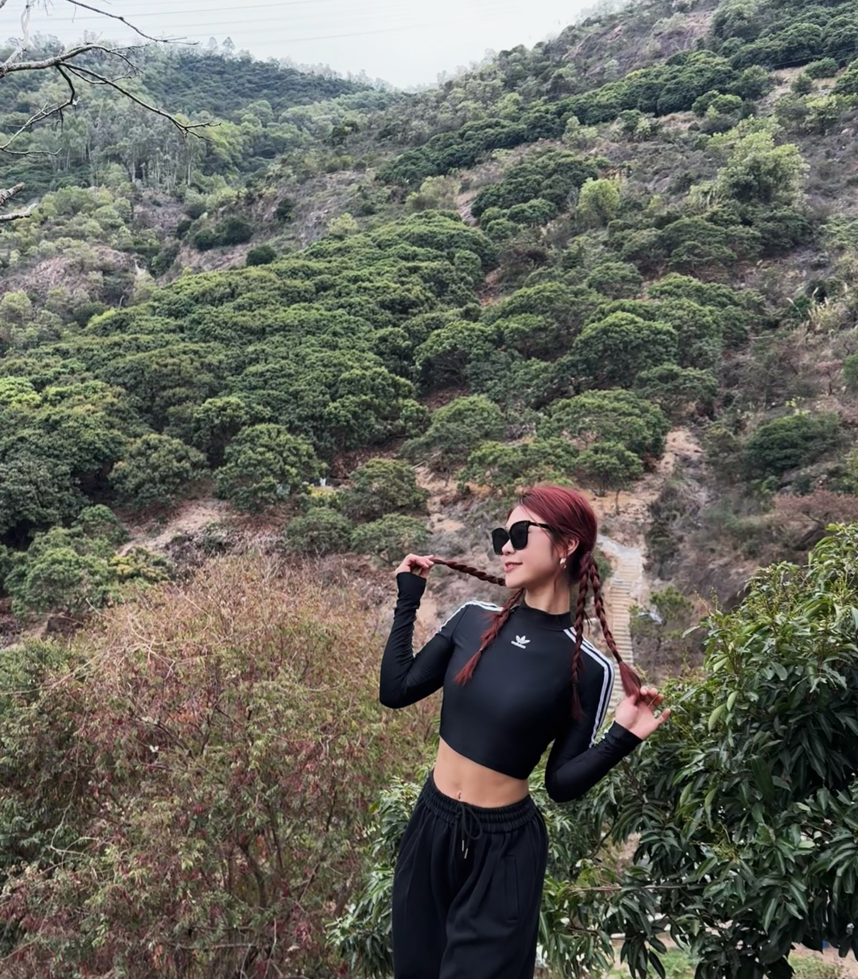 爬山穿搭，拿捏啦👌