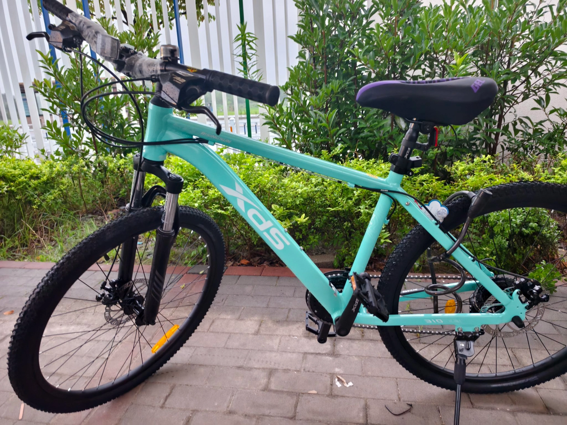 被这抹蓝拿捏住了🚲