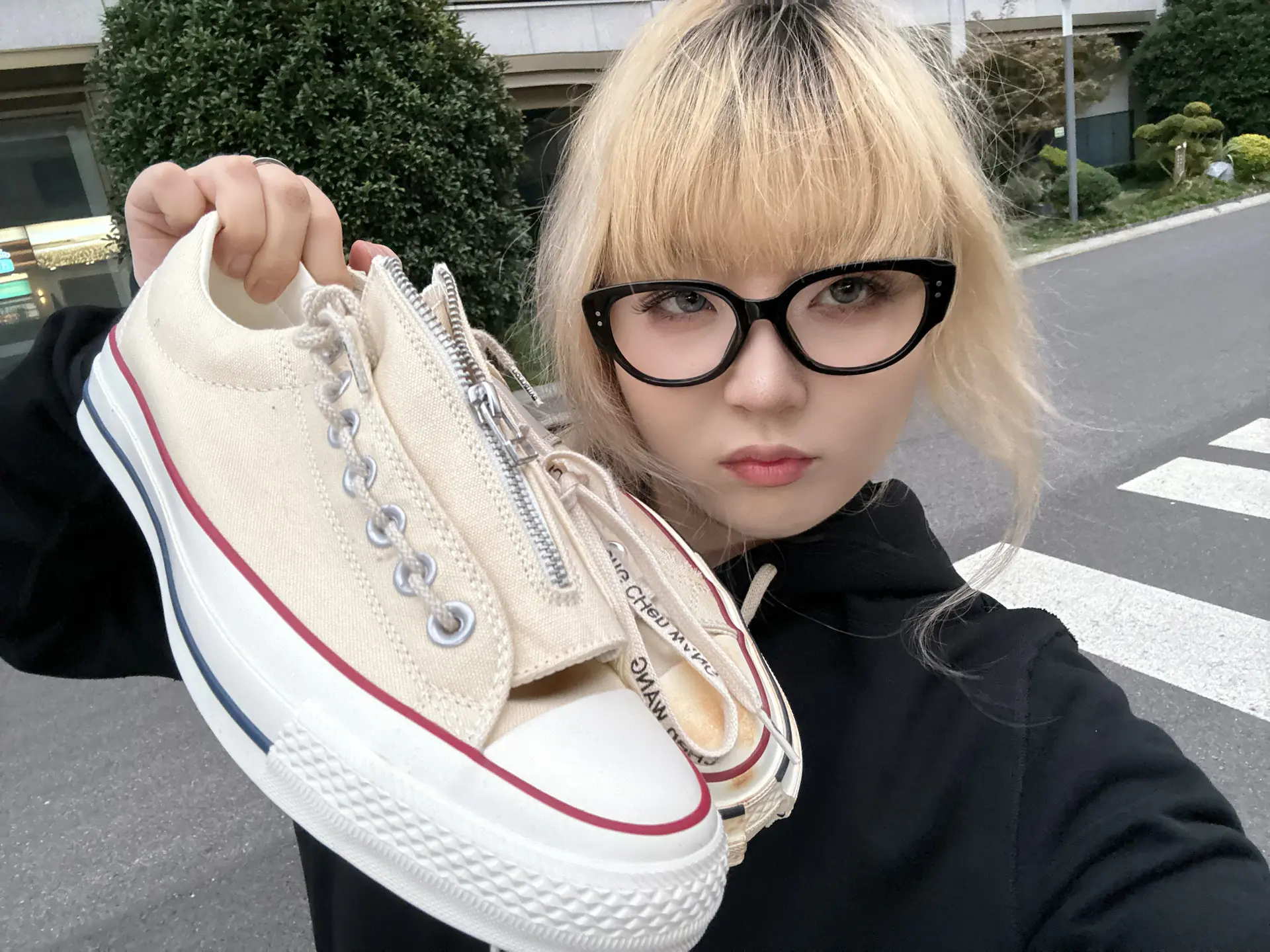 🫰🏻🤘🏻米白匡威Converse?!这是一双还是两双??小众不撞款!