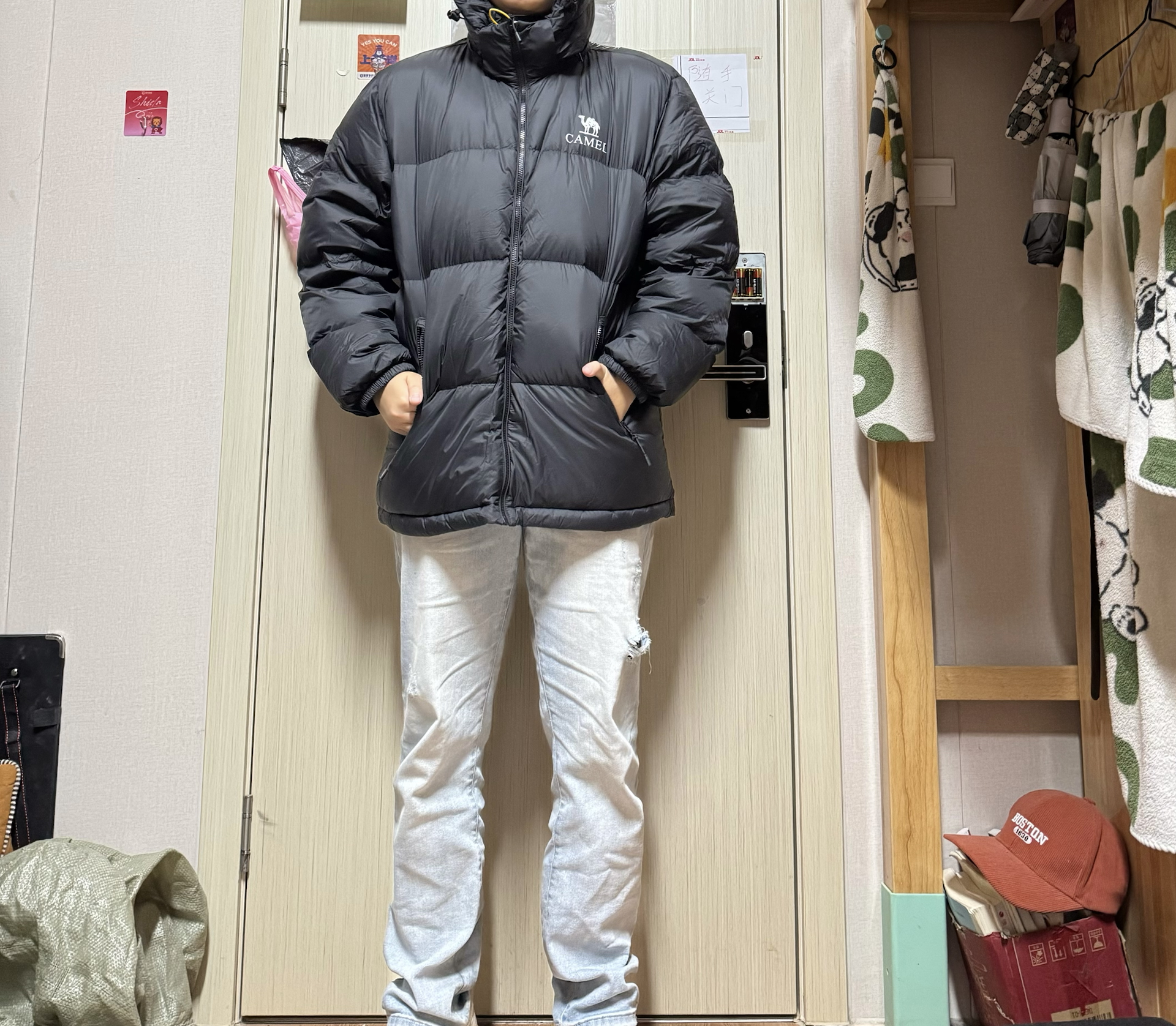 怕冷星人看过来！！