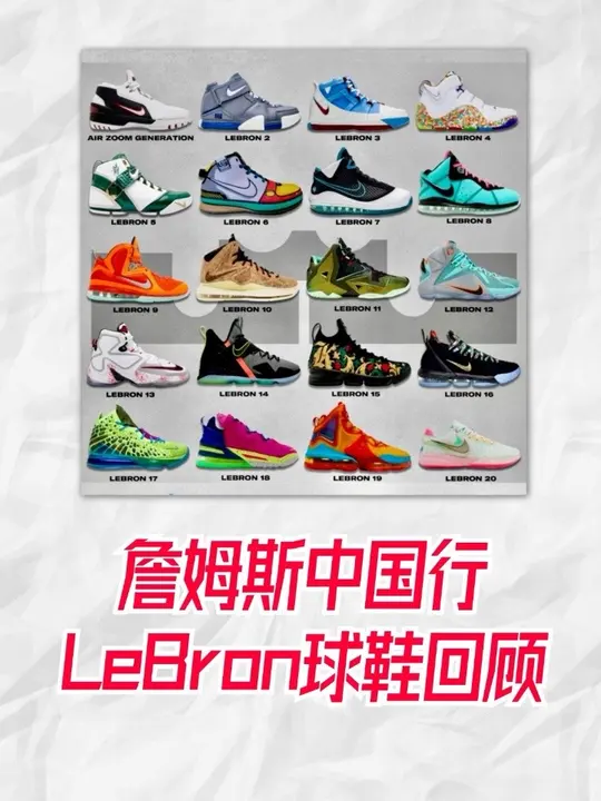 你曾买过詹姆斯球鞋吗？一条视频读懂LeB