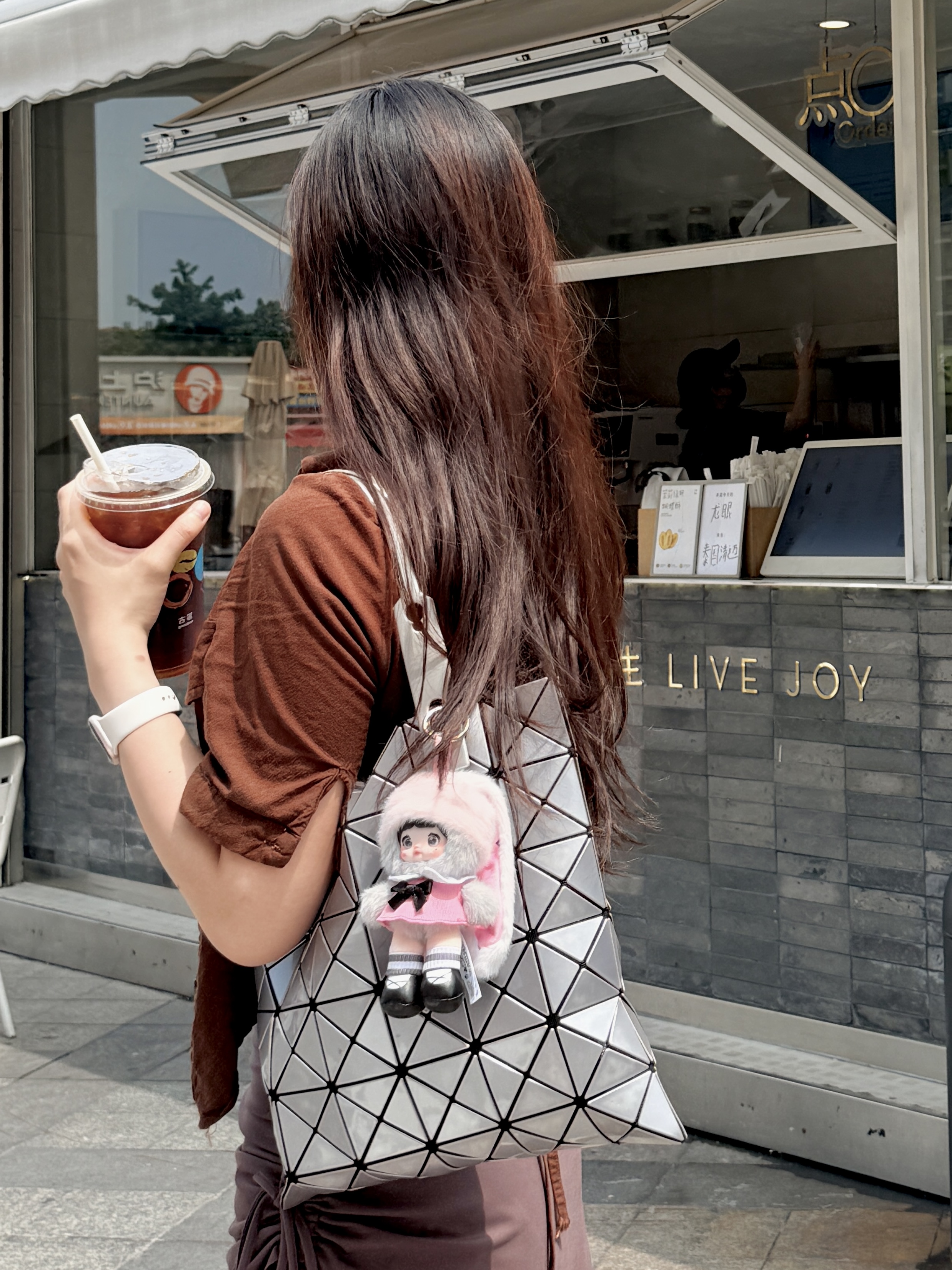 粉fufu挂件!广东入秋穿搭小心机🥰