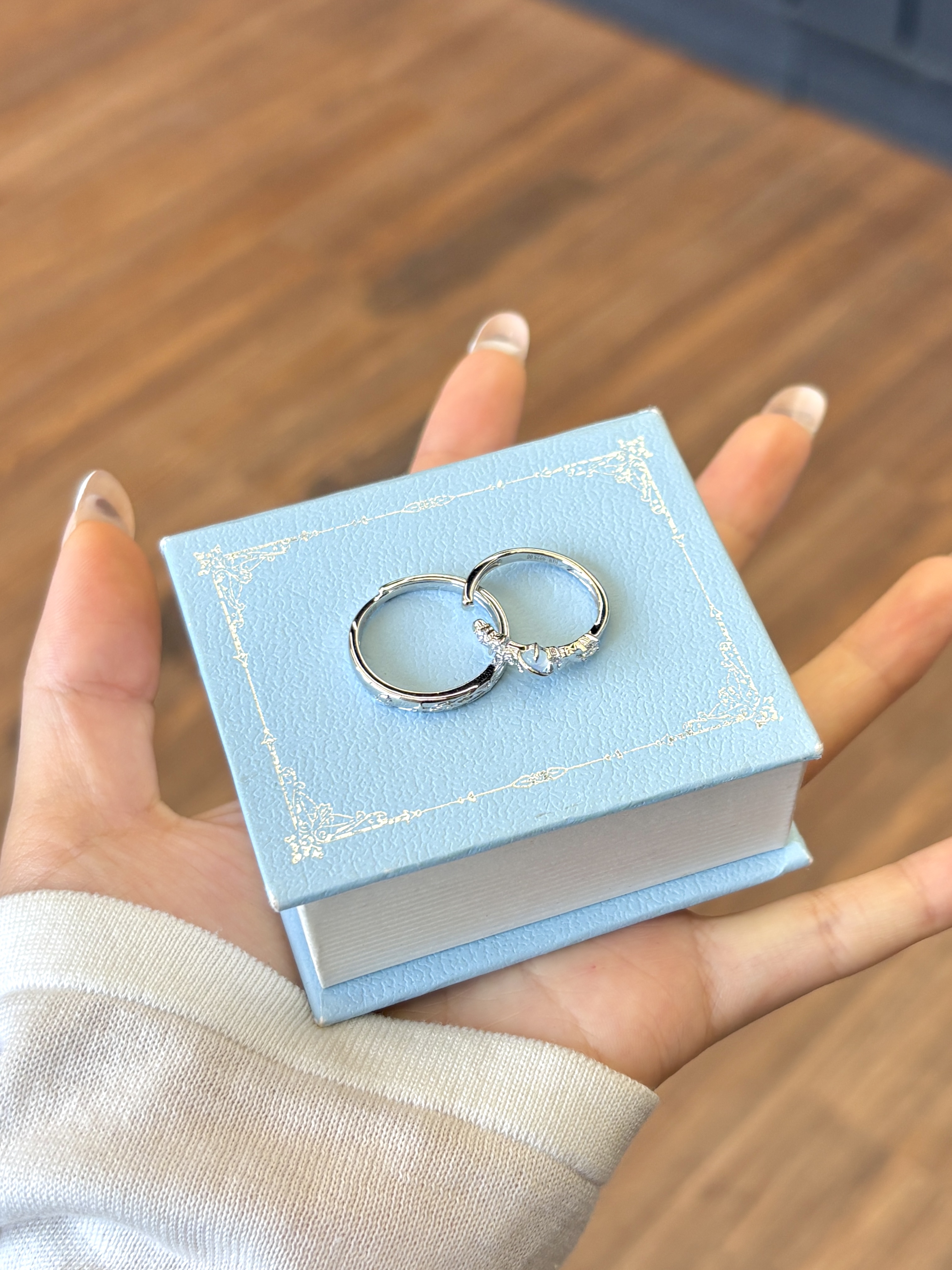 ✧ 🛒 🫧 ✧比七夕先来的是npy准备的戒指💍