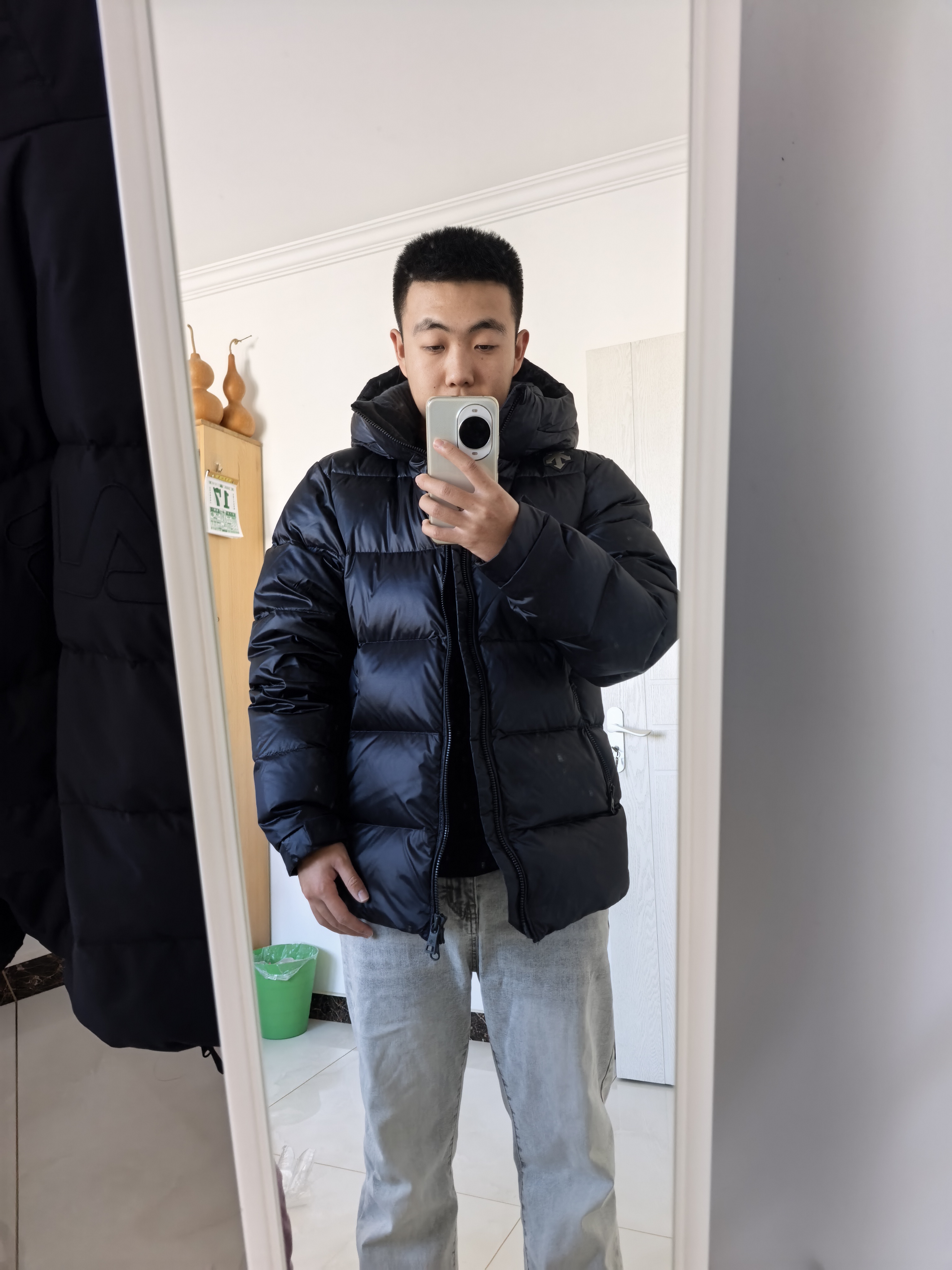 滑雪通勤都能穿的羽绒服🎿