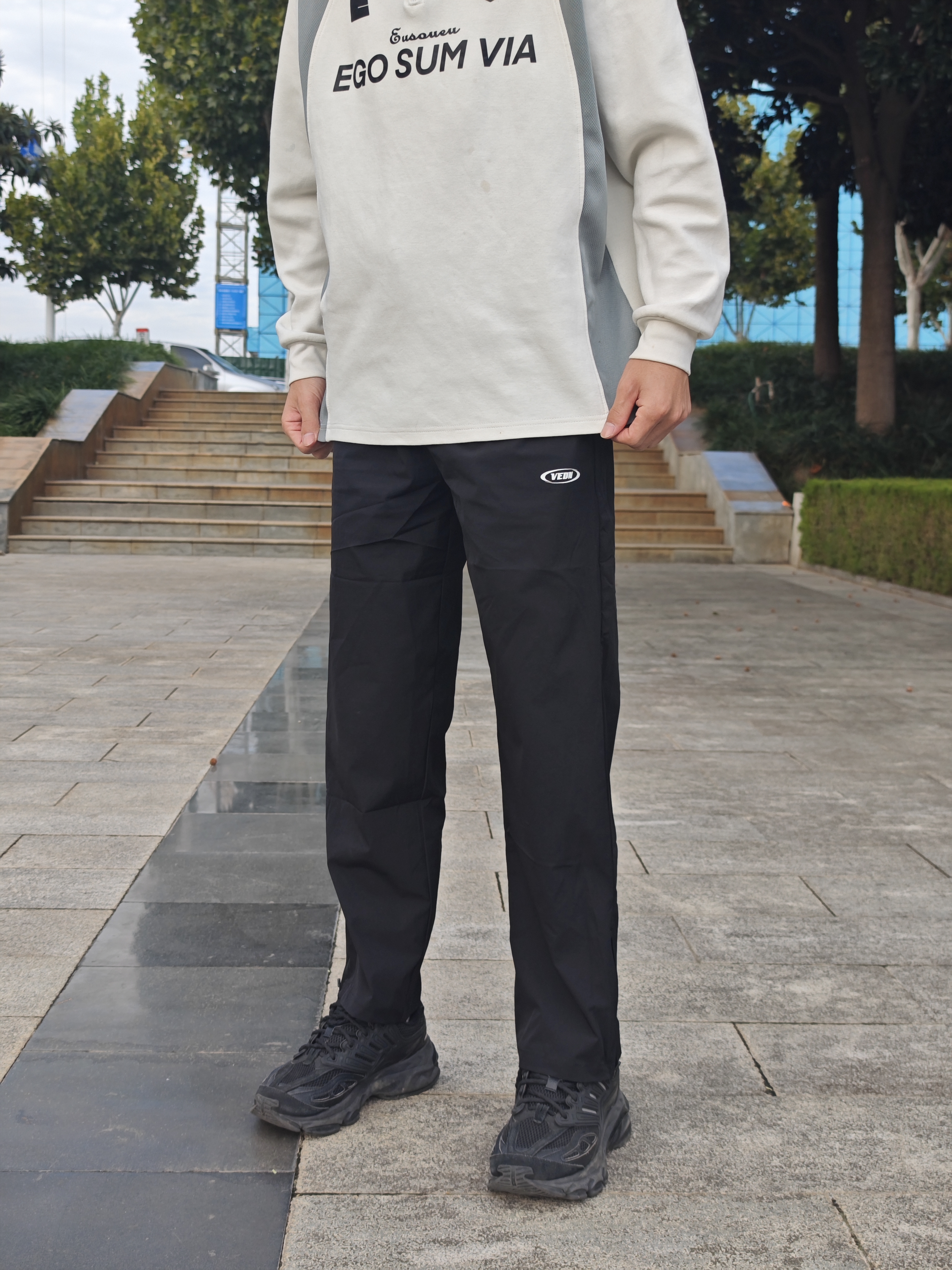 日常好搭的直筒休闲长裤