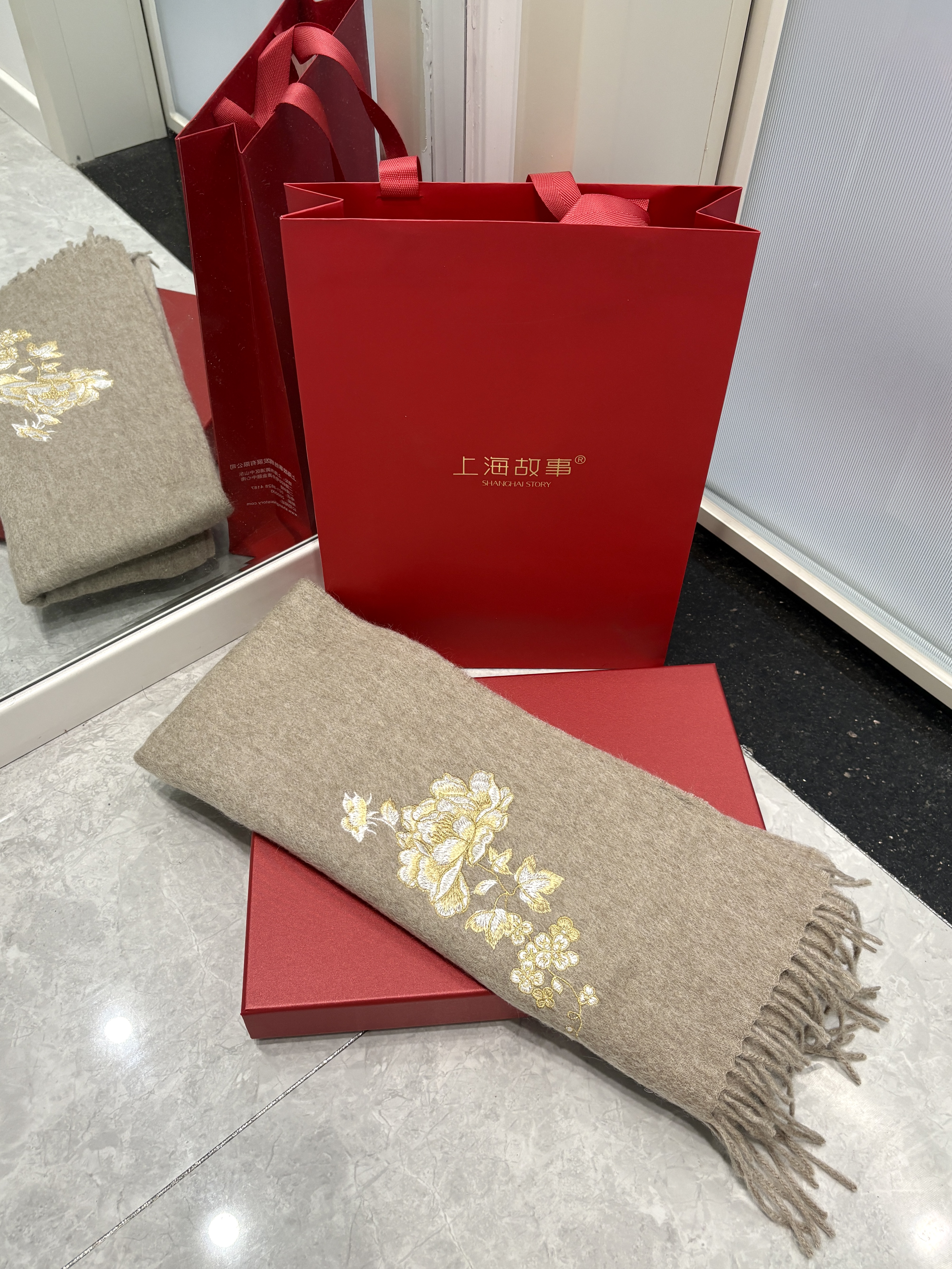 🧶海派质感羊毛围巾 生日送礼氛围感好物