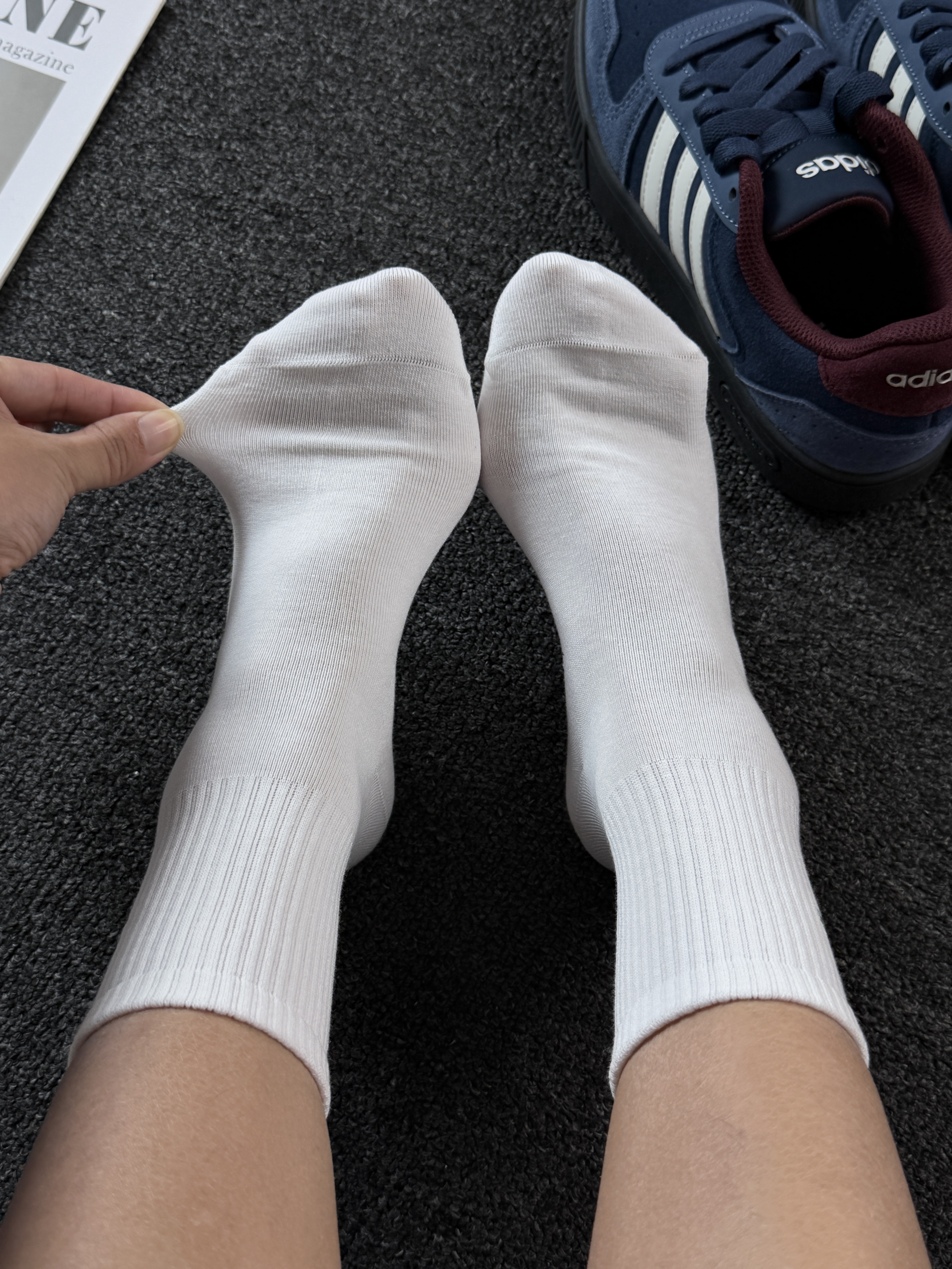 初秋袜子🧦分享 我的Dickes小白袜泰好穿啦~