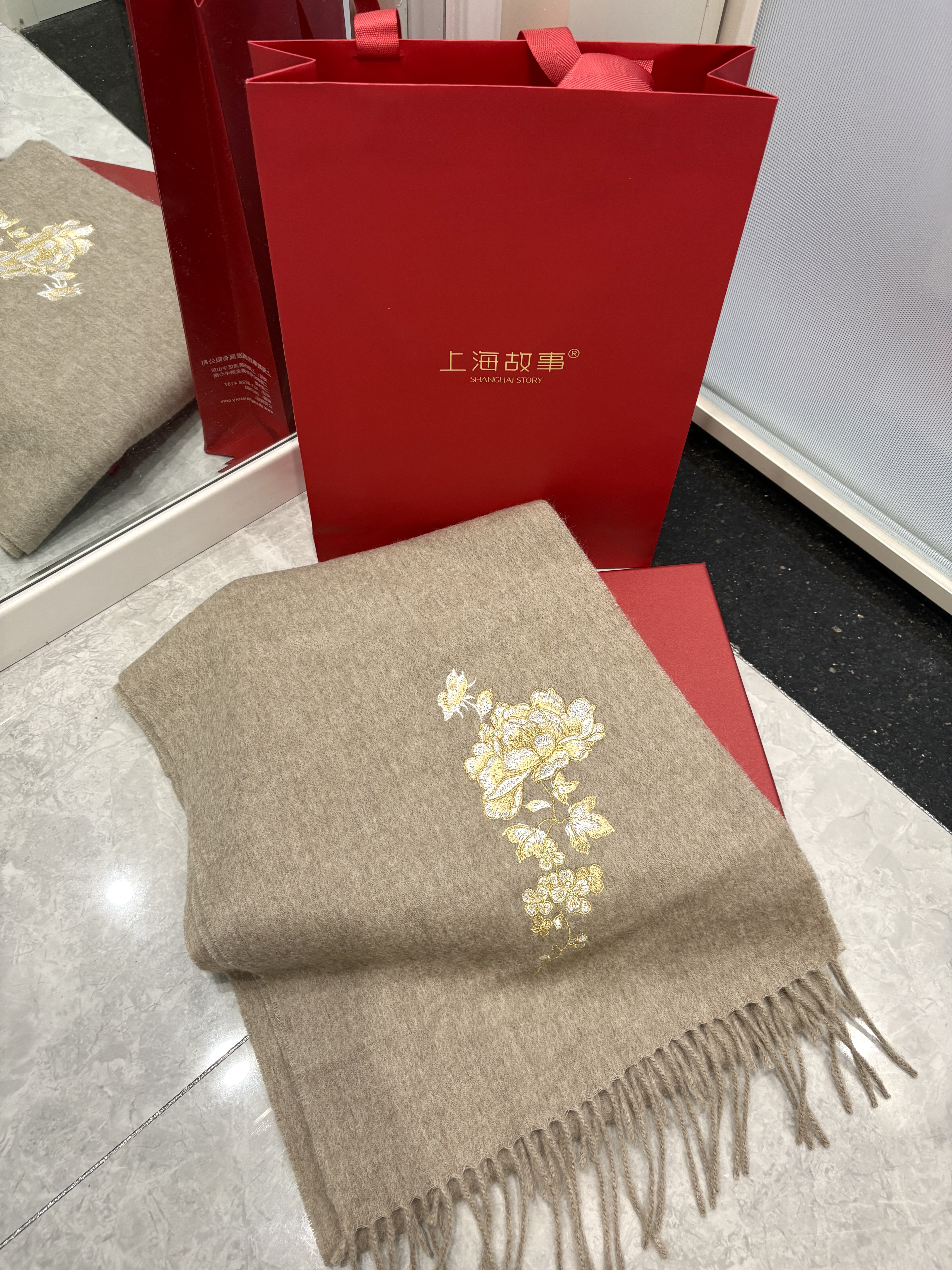 🧶海派质感羊毛围巾 生日送礼氛围感好物
