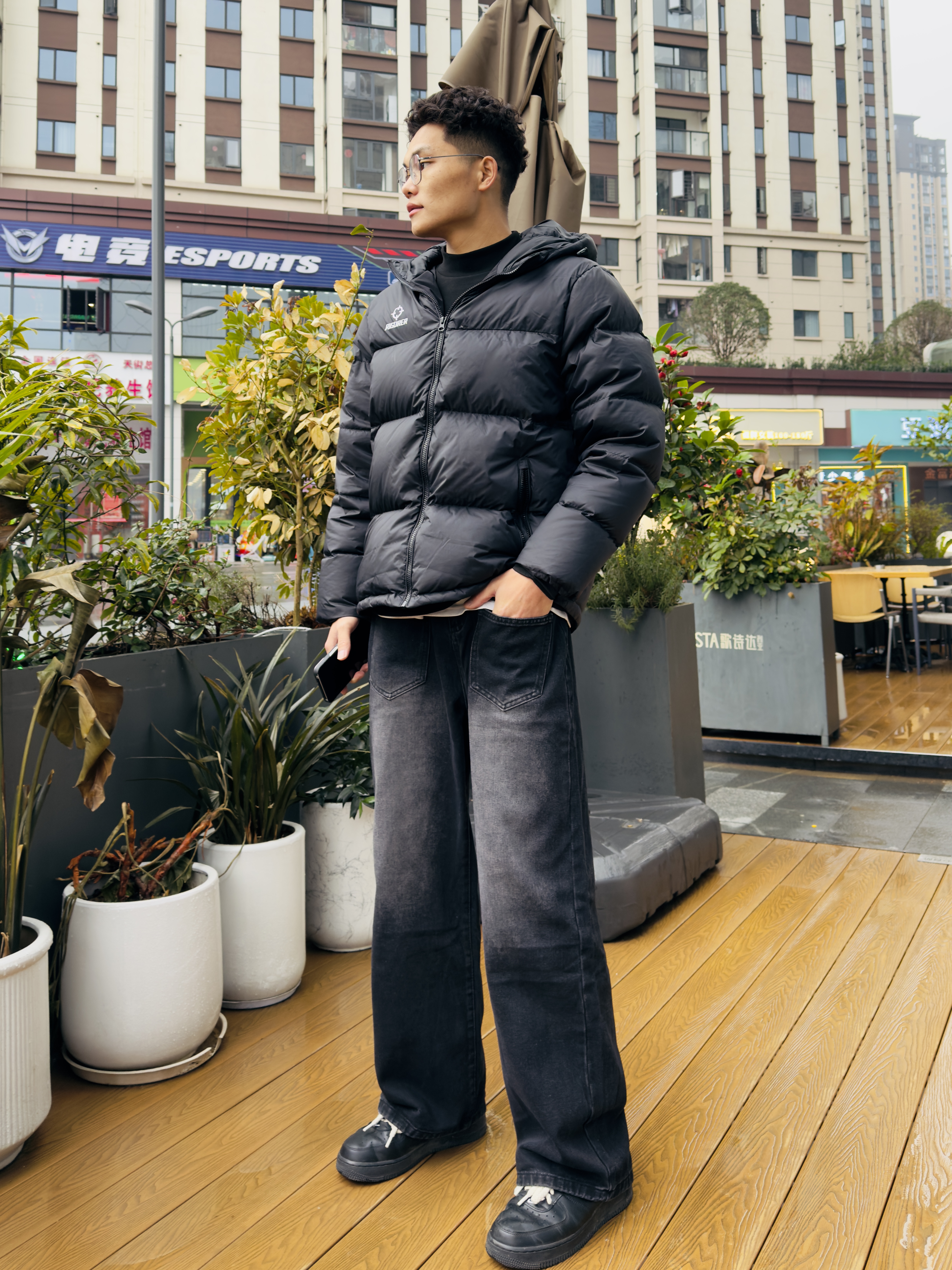 这条牛纸裤👖有点个性😎