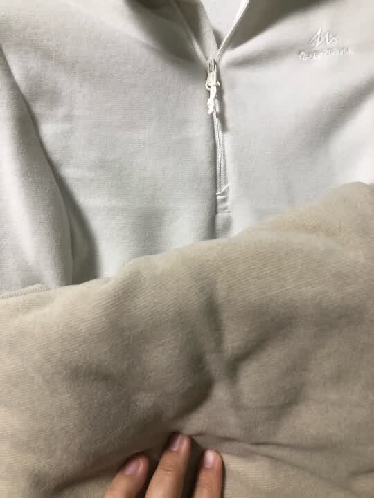 挖到宝！这件保暖抓绒衣好看又实惠👚