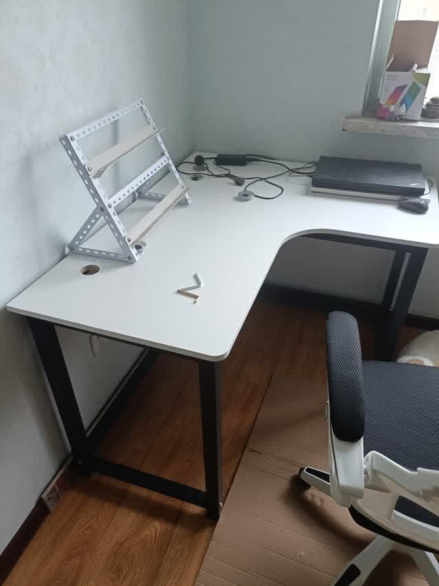 美舒庭L型桌：空间管理大师！🖥️📚