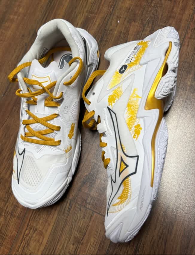 挖到一双超绝的排球战靴👟
