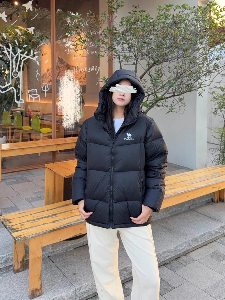 酷妹本命黑羽绒服！降温天锁死🥶