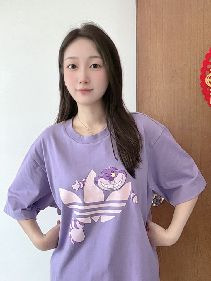 紫调休闲夏日好穿款