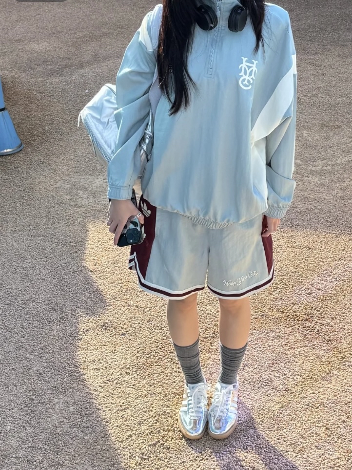 夏日运动穿搭 