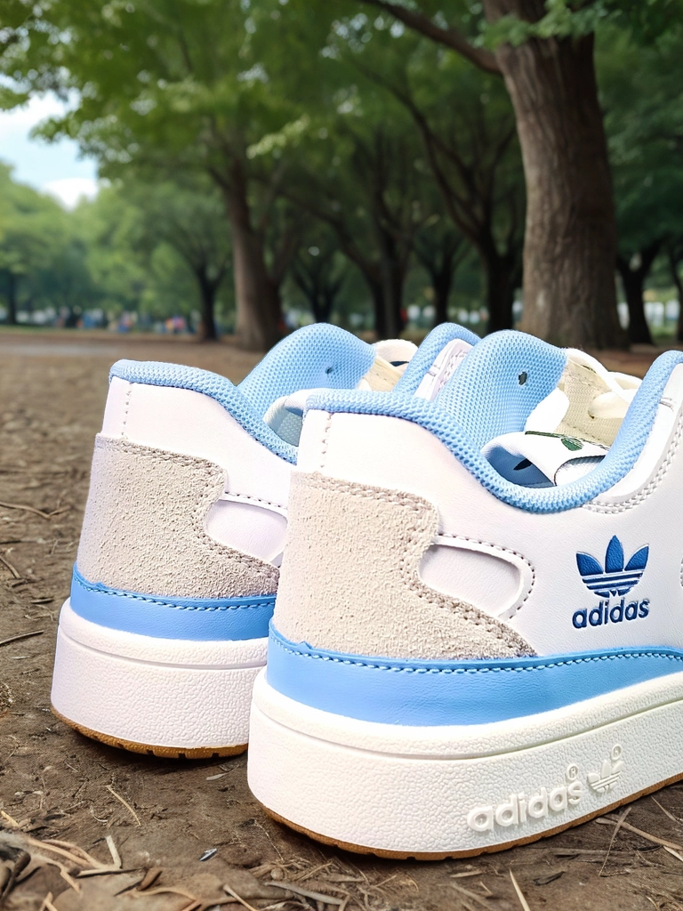 运动穿搭的蓝色宝藏鞋👟