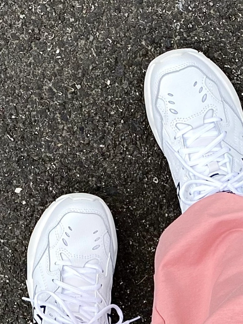 NB608V1蓝白👟通勤跳舞都好穿!