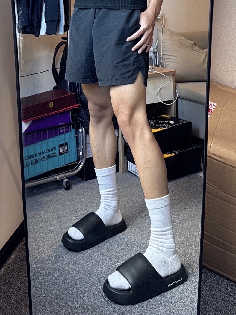 谁懂啊！穿拖鞋也能悄悄增高🤫