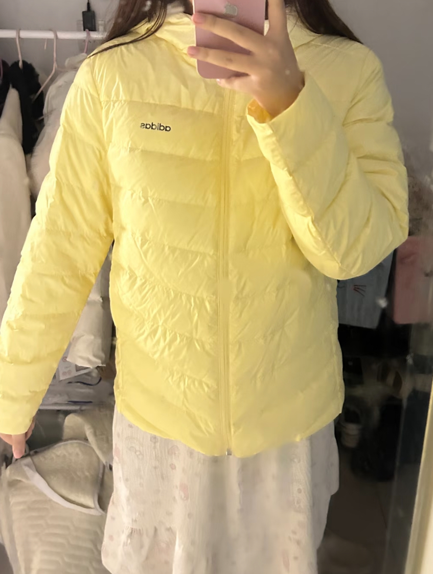 奶黄包羽绒服！秋冬氛围感被我拿捏🤏