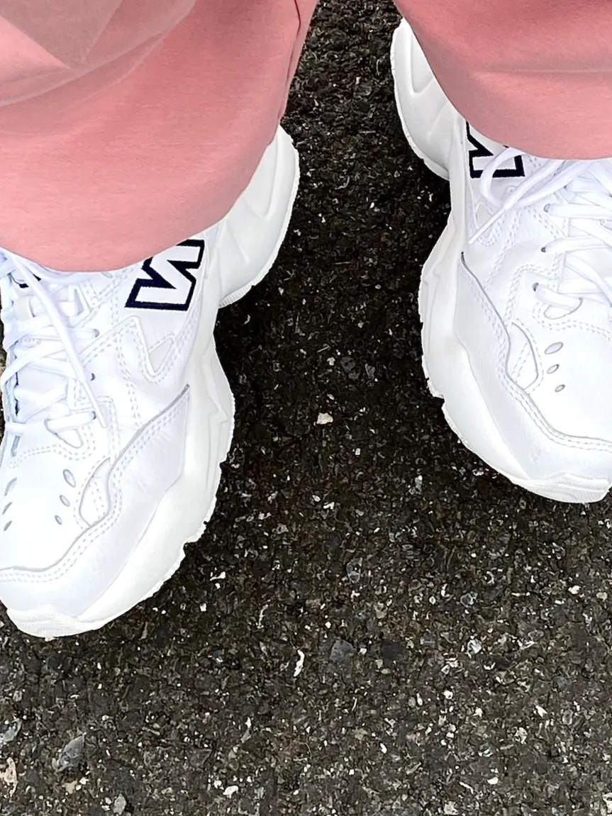NB608V1蓝白👟通勤跳舞都好穿!