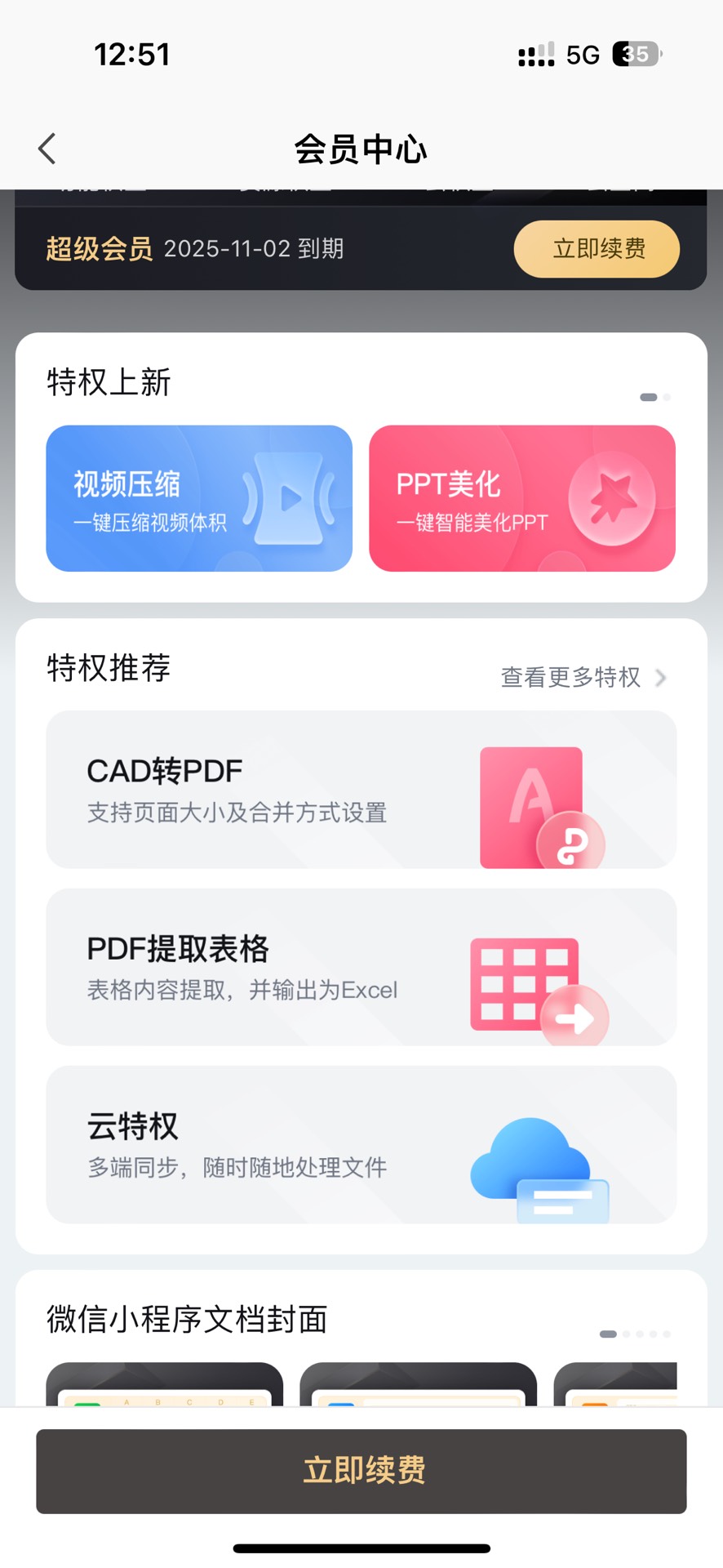 WPS 会员充值简直神速！支付完成后几乎瞬间到账。
