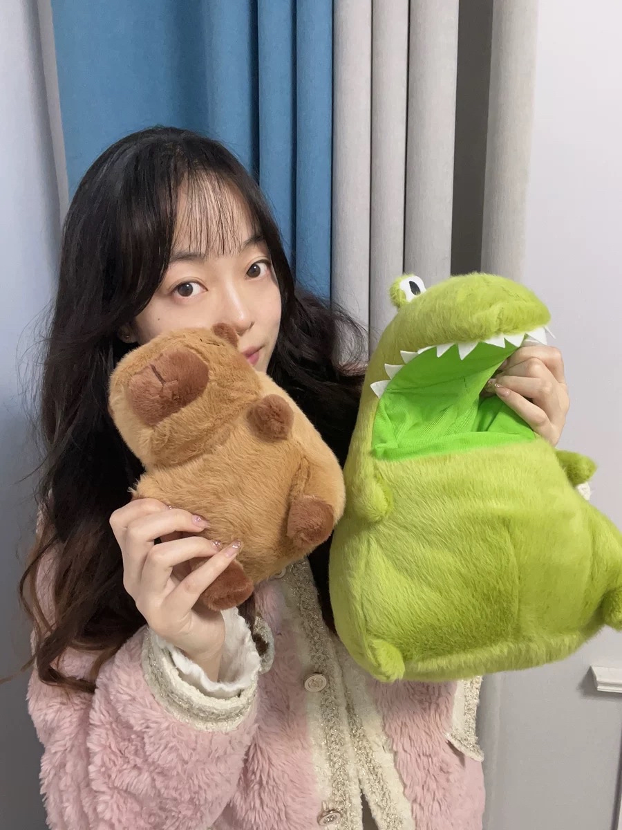 被这对毛绒 CP 萌到跺 jio！