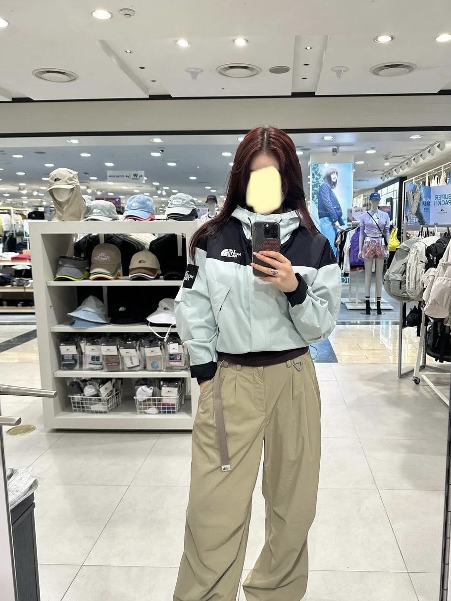 被北面Vaiden薄荷绿夹克拿捏住了！