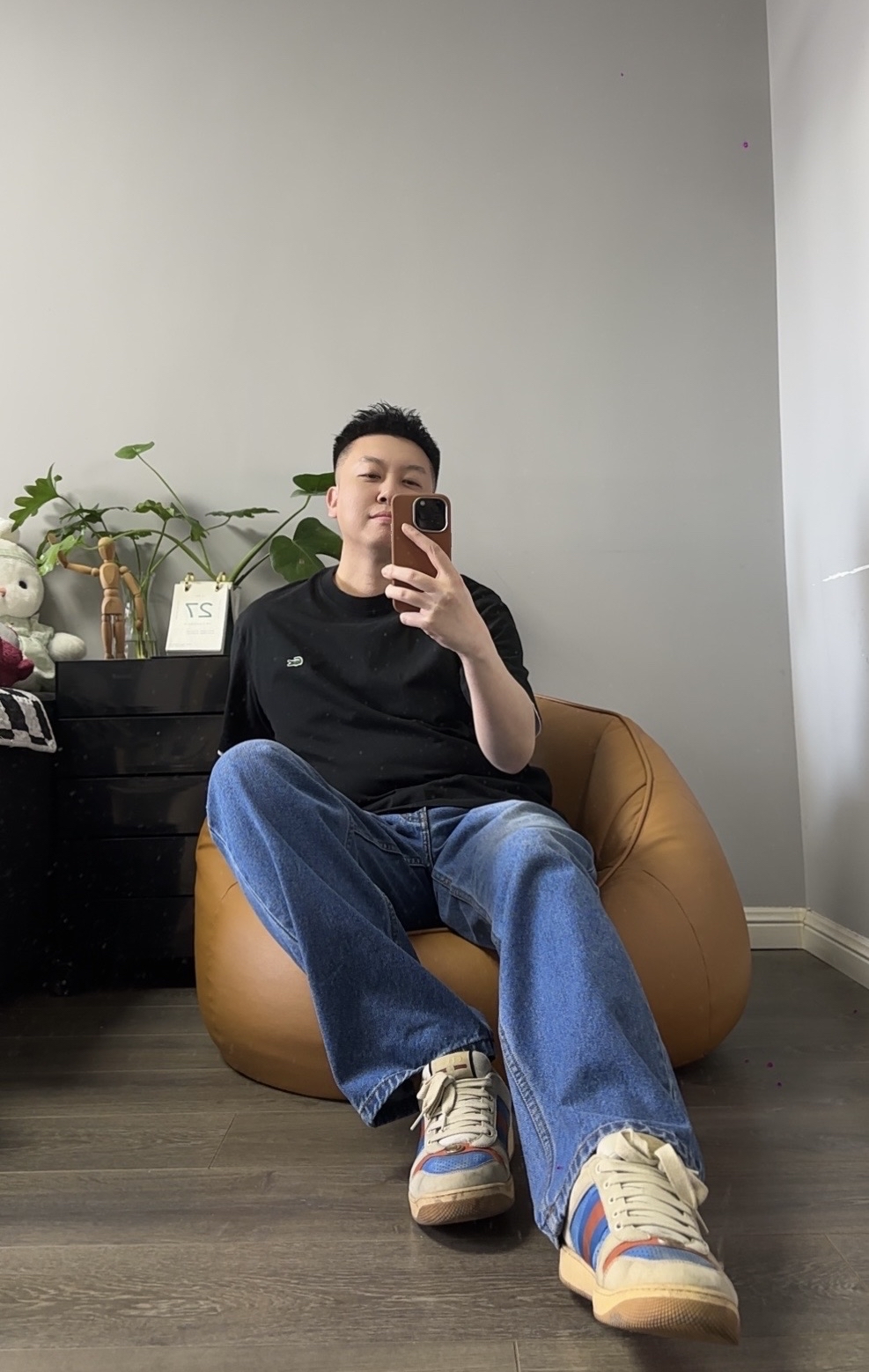 干净帅气男友风