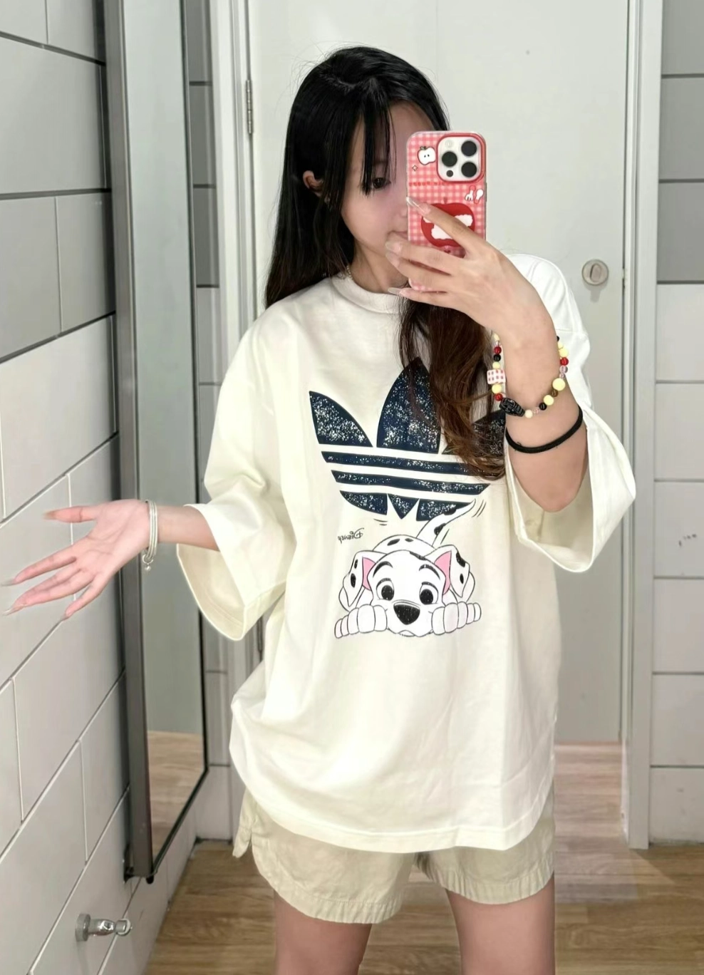 王安宇同款阿迪白T 被我挖到了！！🔍✨